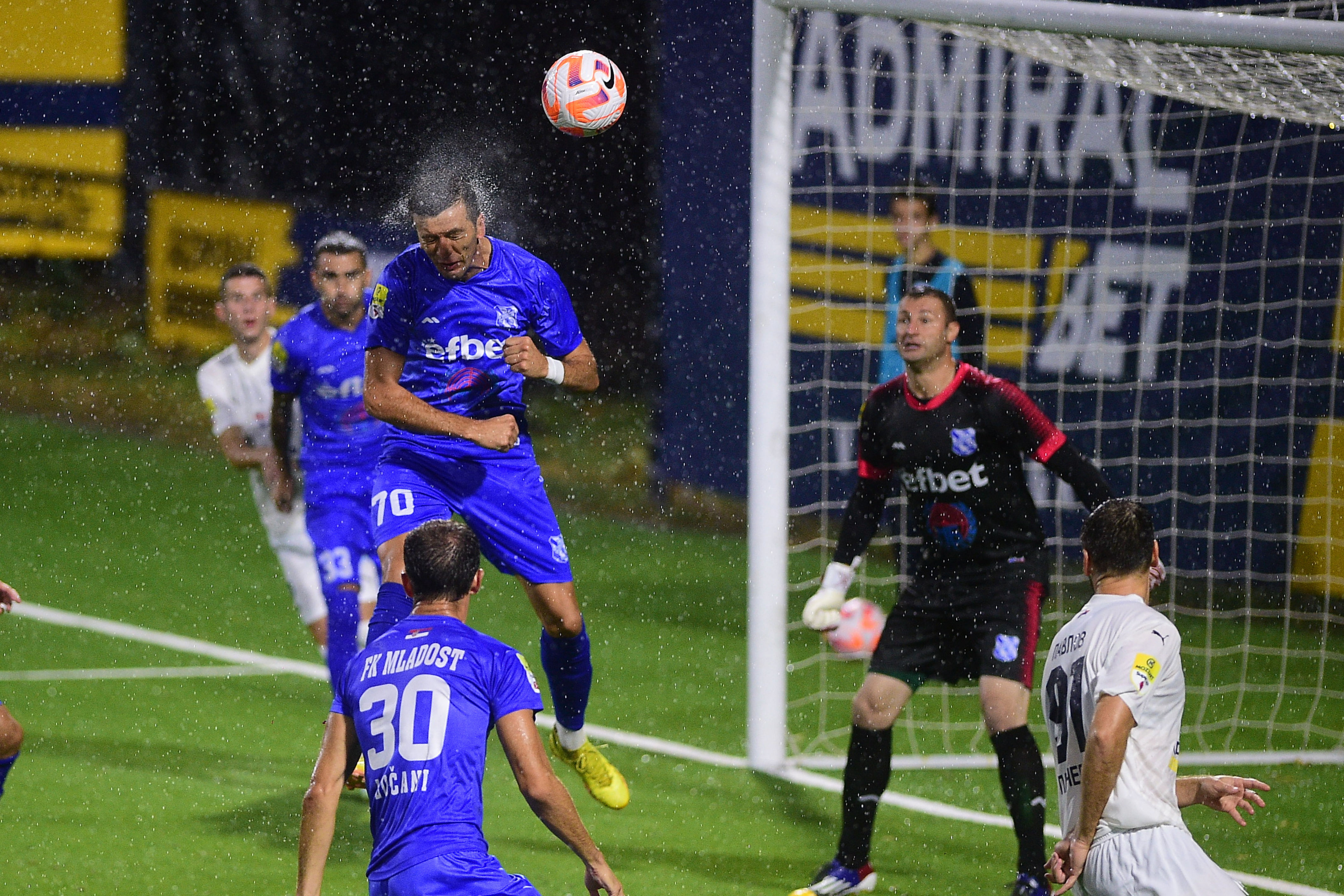 Mozzart Super Liga Srbije 2023/2024 match between fc Zeleznicar and fc Mladost Lucani at Zeleznicar stadium on Avgust 5th, 2023 in Pancevo, Serbia. (Photo by Dusan Milenkovic/Starsport.rs ©)