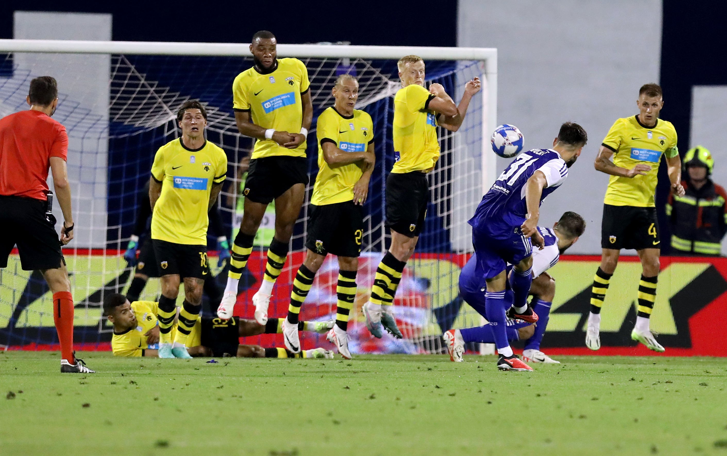 UEFA Champions League - Dinamo Zagreb vs AEK Athens