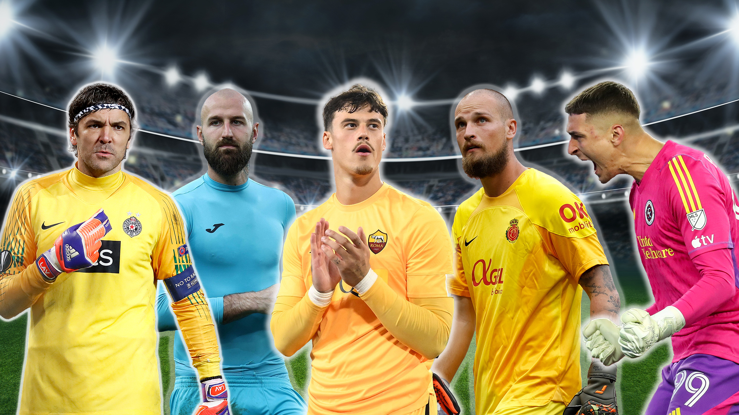 Textured,Soccer,Game,Field,With,Neon,Fog,-,Center,,Midfield