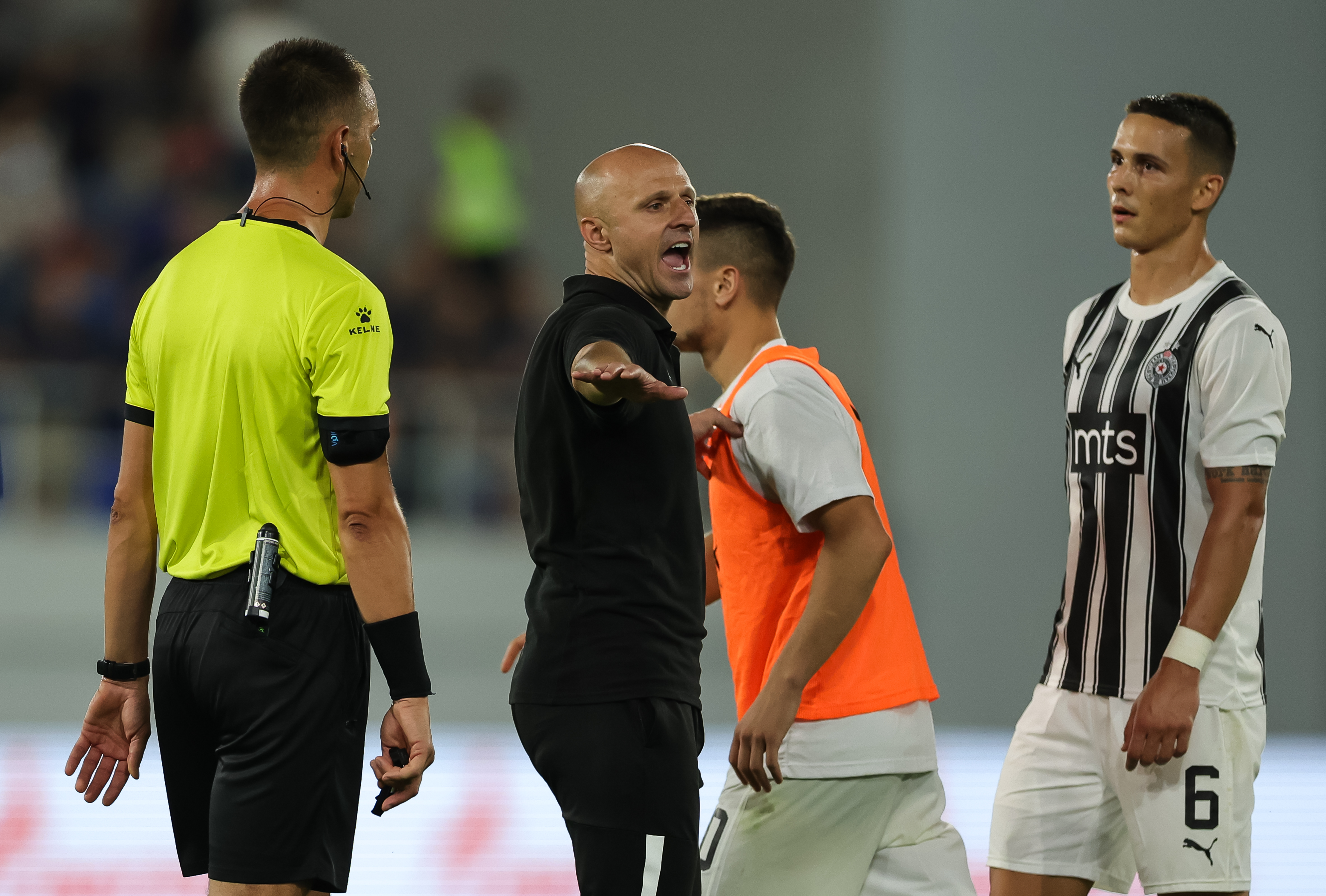 FK TSC Backa Topola and FK Partizan - Mozzart Super League Season 2023/2024