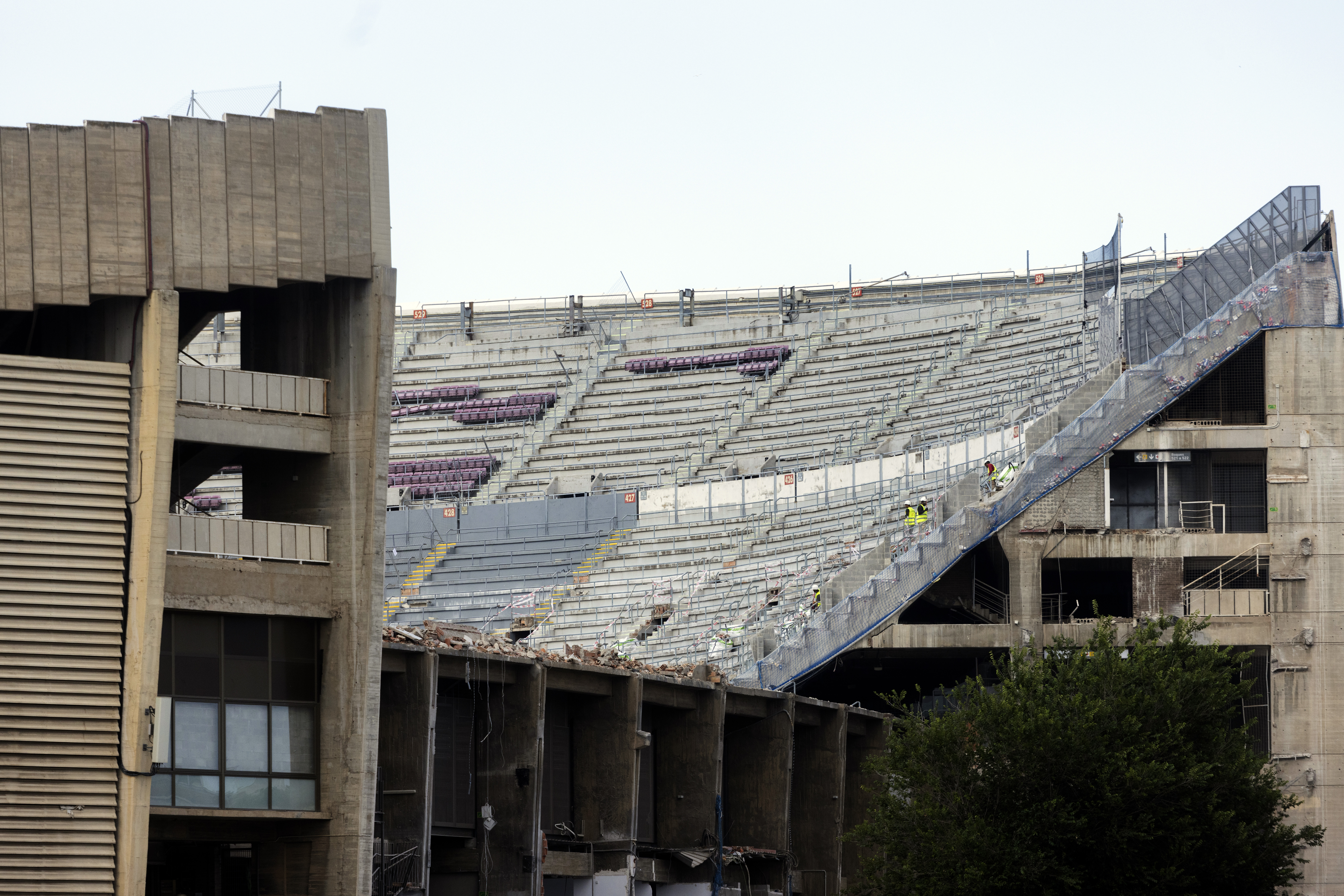 Spotify Camp Nou construction works
