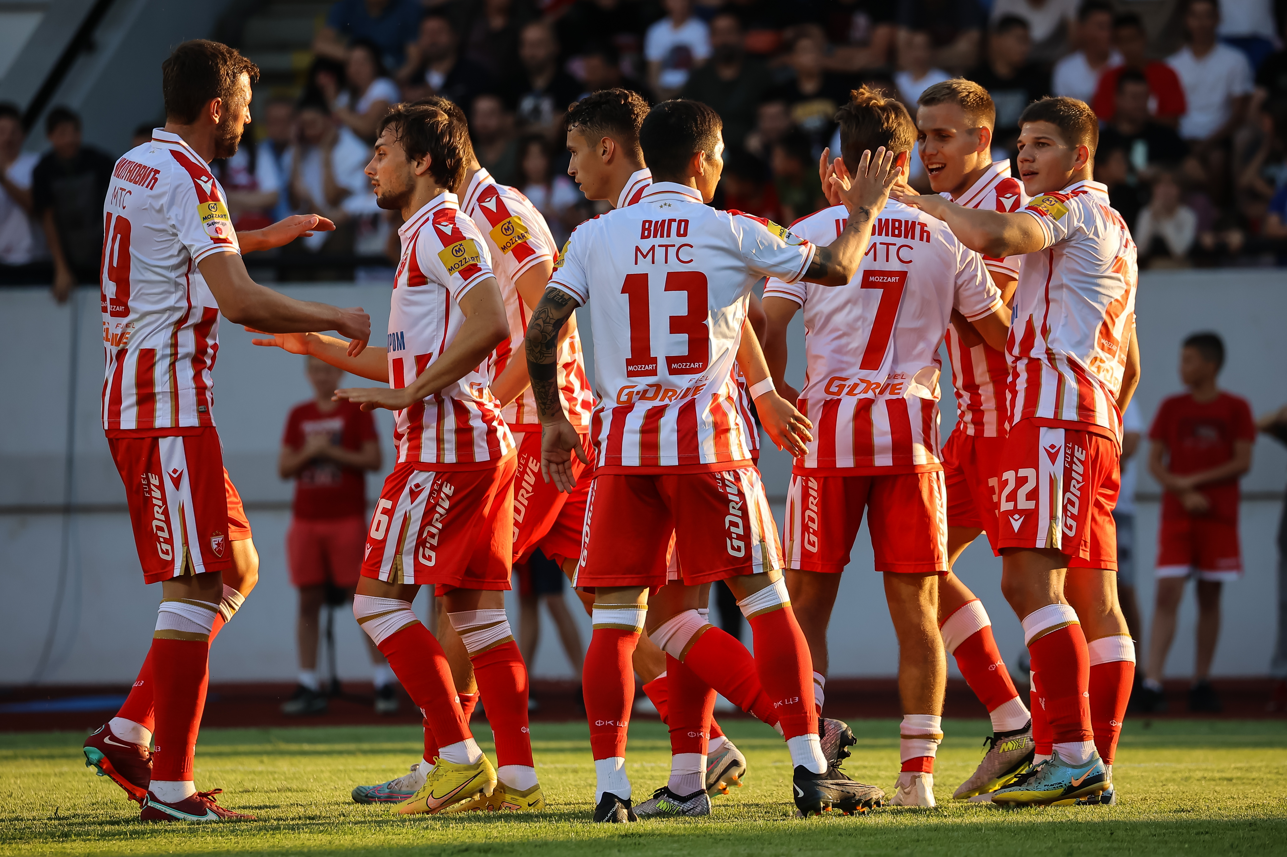 Crvena Zvezda and FK Borac Banja Luka - Preparation Friendly Pripremni Prijateljski Match Mec