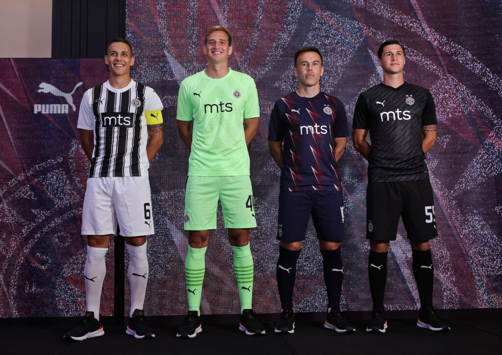 during the promotion of the new jersey, shirt, promocija novog dresa for the season 2023/24 on July 17, 2023 in Belgrade, Serbia. (Photo by Srdjan Stevanovic/Starsport.rs ©)