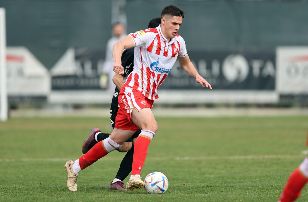 Stefan Lekovic Crvena Zvezda - Austria Lustenau, prijateljska trening utakmica Belek, Antalija, Turska, Jan. 27. 2023. Photo: © 2023 Pedja Milosavljevic / STARSPORT