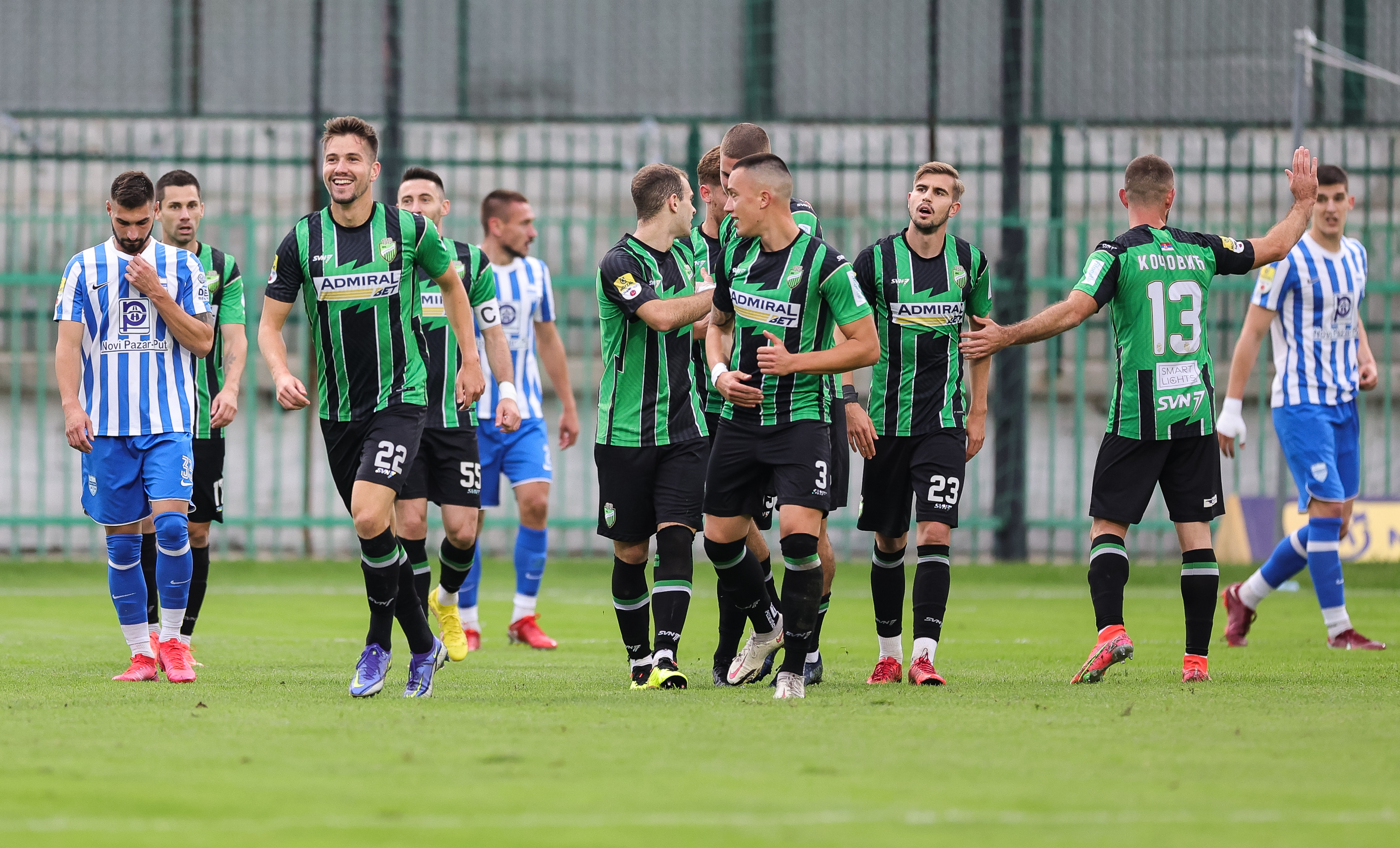 Kolubara v Novi Pazar during the Mozzart Super Liga 2022/2023 match at stadium FC Kolubara on September 19, 2022 in Lazarevac, Serbia. (Photo by Srdjan Stevanovic/Starsport.rs ©)