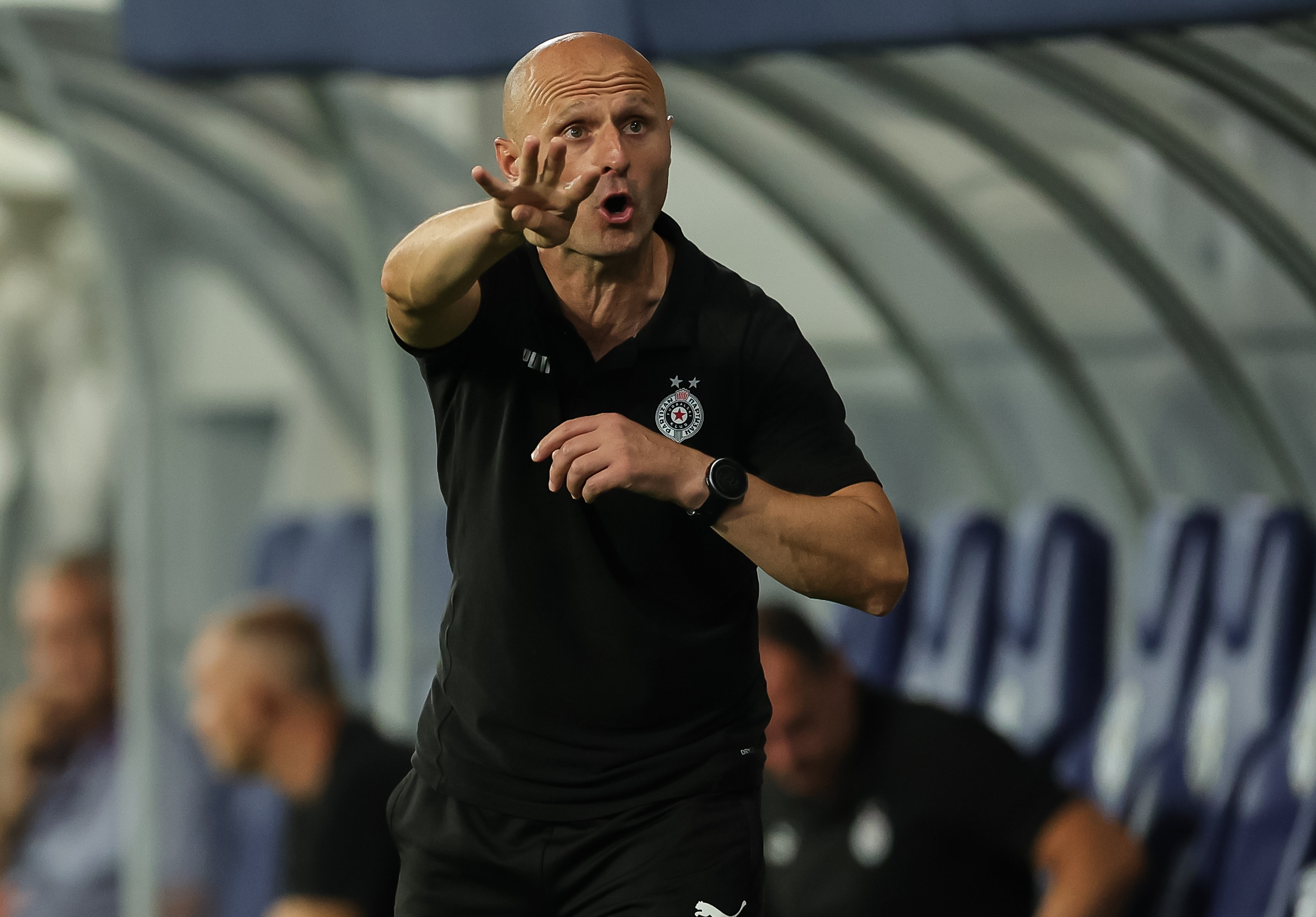 during the Mozzart Super Liga 2023/2024 match between FK TSC Backa Topola and FK Partizan at stadium TSC Arena on July 29, 2023 in Beograd, Serbia. (Photo by Srdjan Stevanovic/Starsport.rs ©)