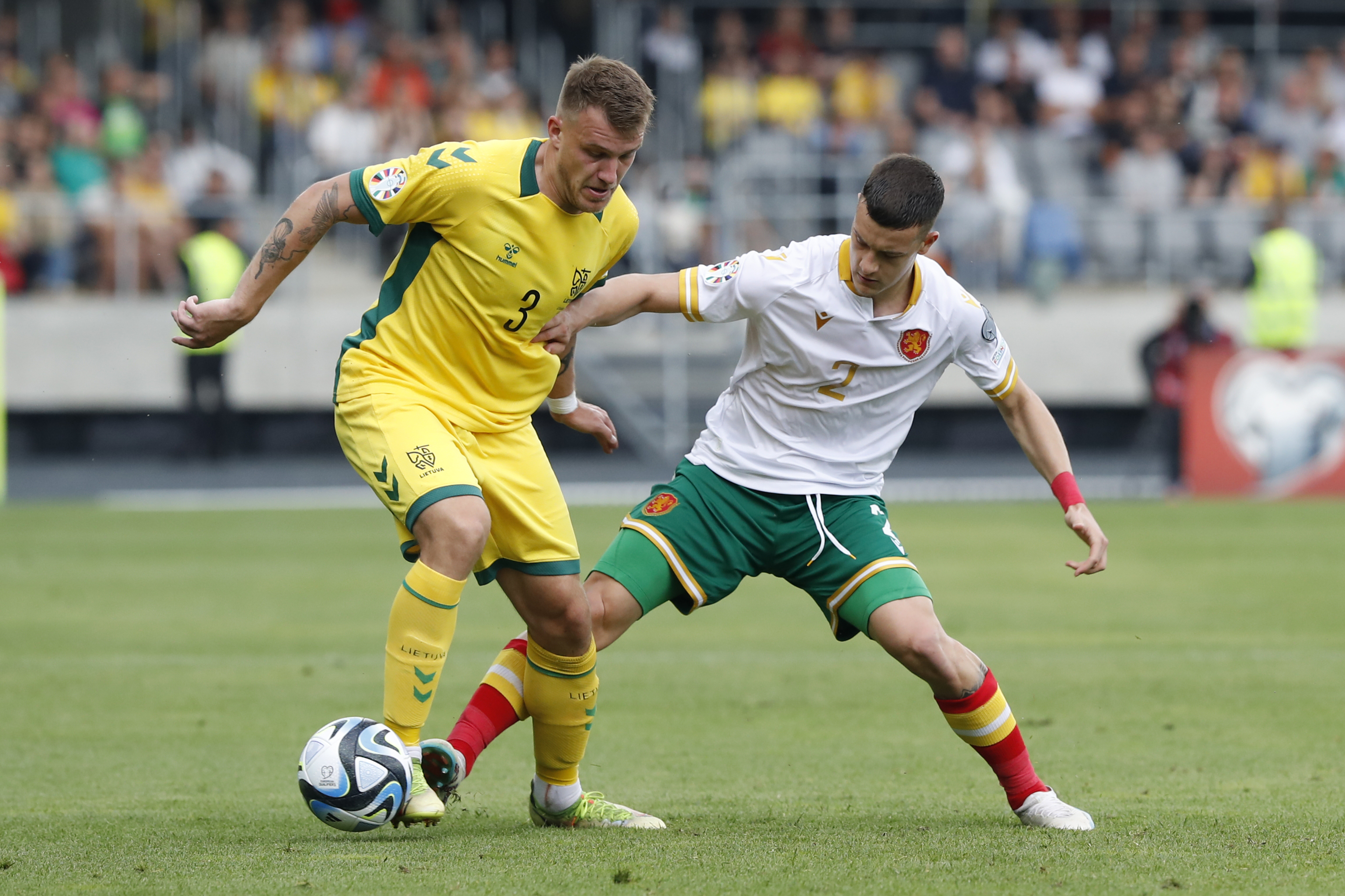 Lithuania Bulgaria Euro 2024 Soccer
