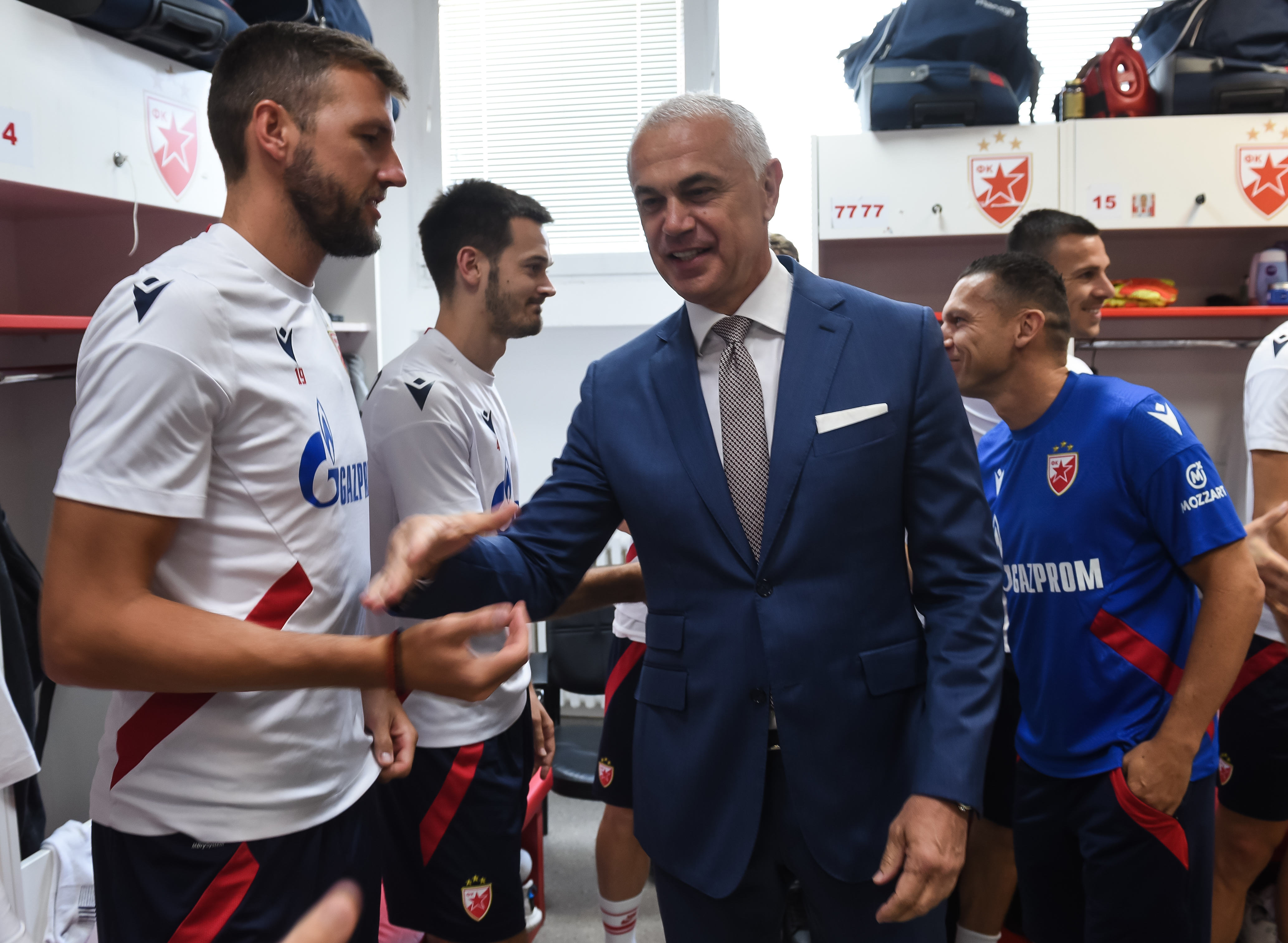 during the start of the preparation for the new season 2023/2024 pocetak priprema at stadium Rajko Mitic (Marakana) on June 19, 2022 in Belgrade, Serbia. (Photo by Srdjan Stevanovic/Starsport.rs ©)