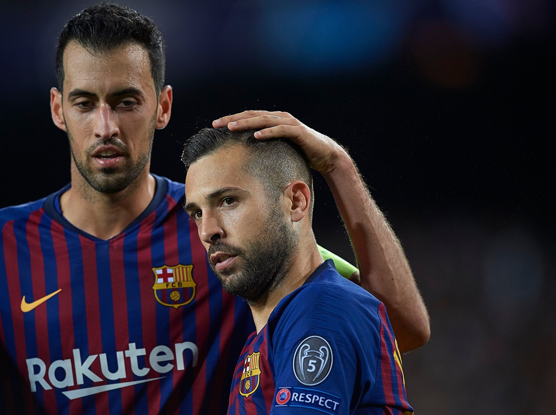 FC Barcelona vs Inter Milan, Champions League, Group stage, Group B, date 3. Football, Camp Nou Stadium, Barcelona, Spain - 24 OCT 2018
