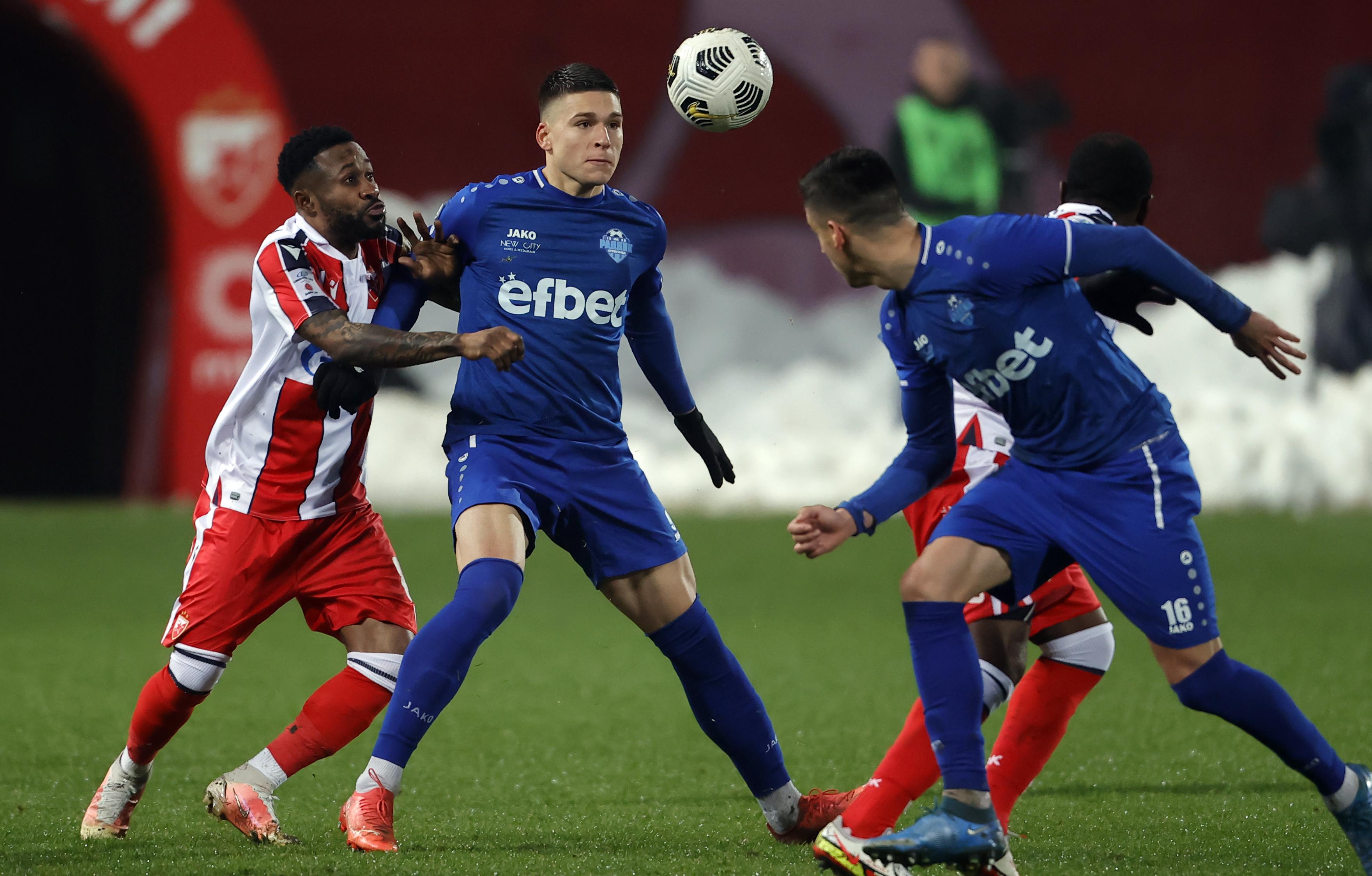 Uros Milovanovic  Superliga Srbije, Crvena Zvezda - Radnik Surdulica, Super Liga  13.12.2021. Srbija, Beograd  (credit image &amp; photo: Pedja Milosavljevic / STARSPORT)