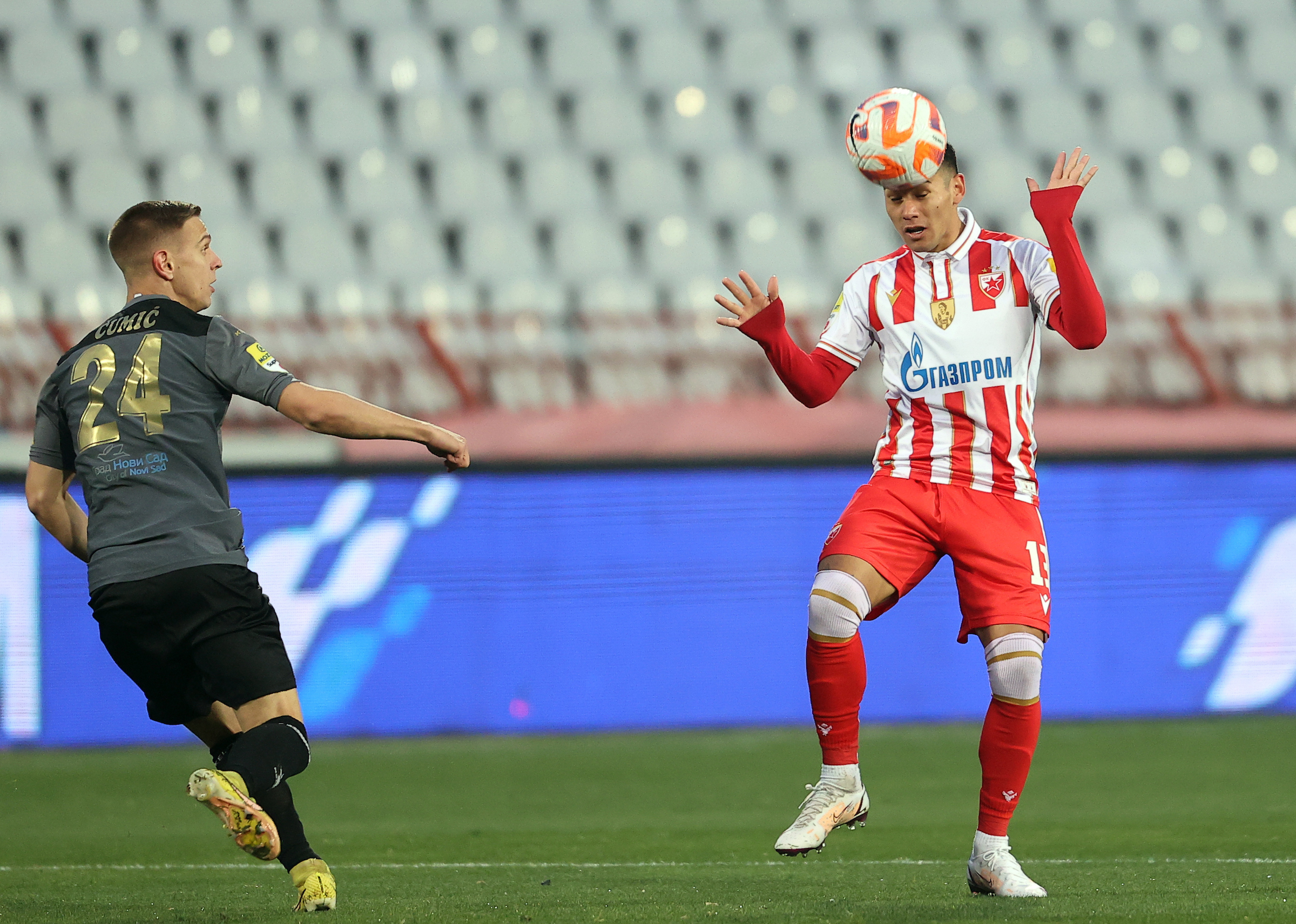 Alex Aleks Vigo Crvena Zvezda - Vojvodina, Superliga Srbije Beograd, Srbija, 5.2.2023. foto: Pedja Milosavljevic / STARSPORT