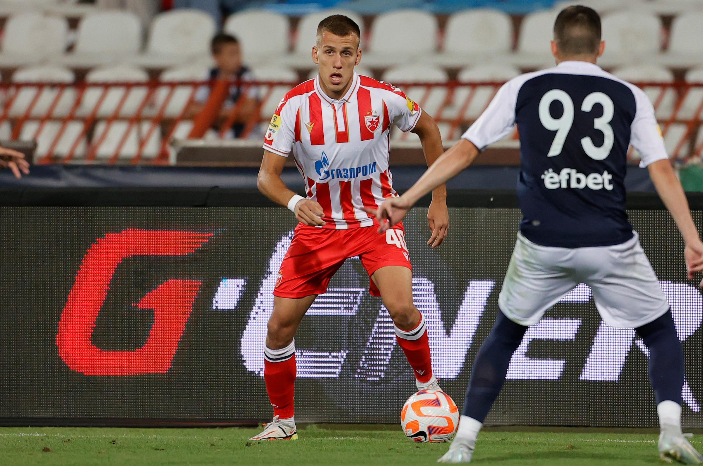 Vladimir Lucic Crvena Zvezda - Radnicki Nis  Superliga Srbije 10.7.2022.   photo: Pedja Milosavljevic/STARSPORT