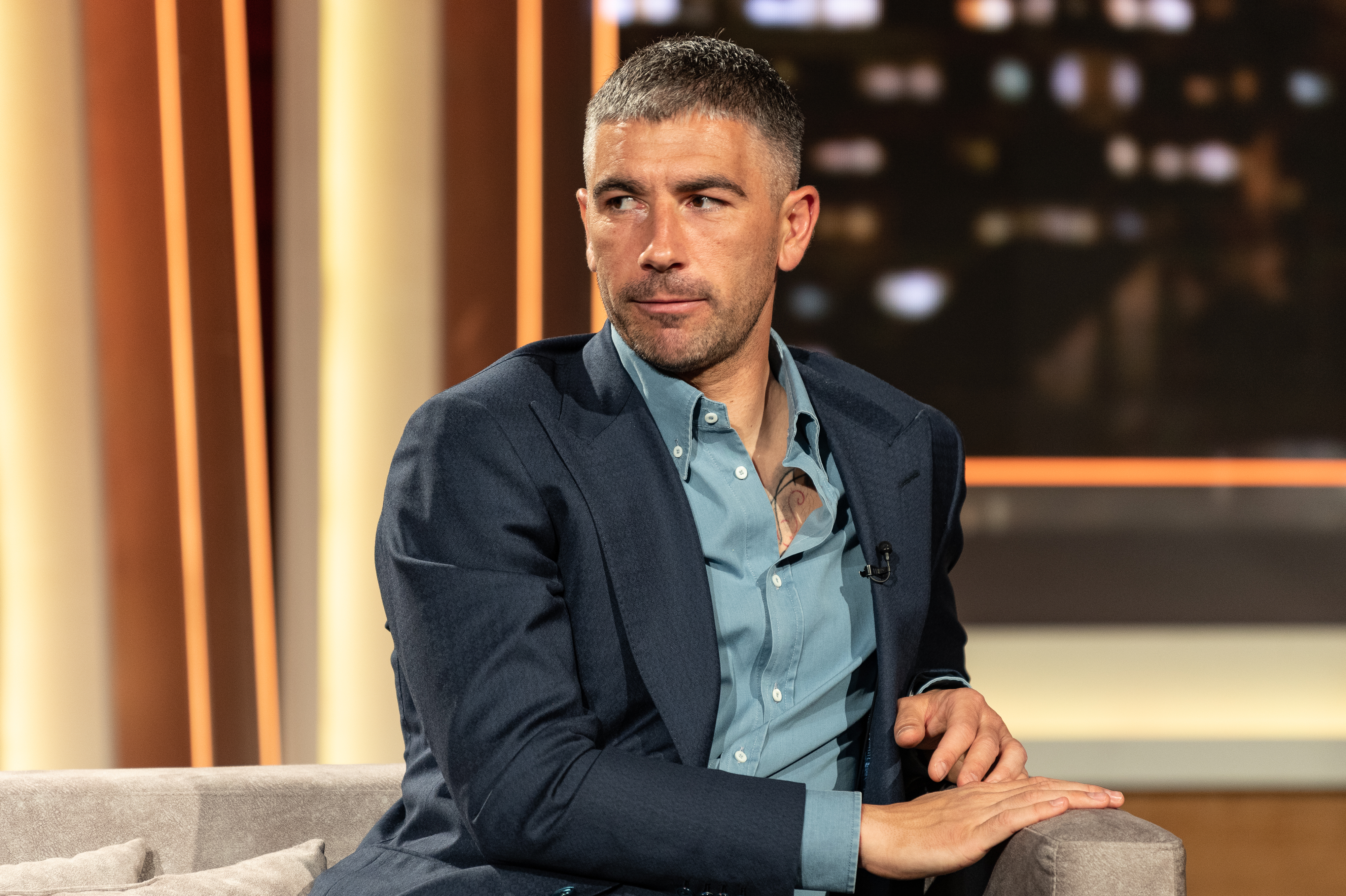Aleksandar Kolarov, gost, emisija Veče sa Ivanom Ivanovićem Foto: Ivan Dinić/Nova S