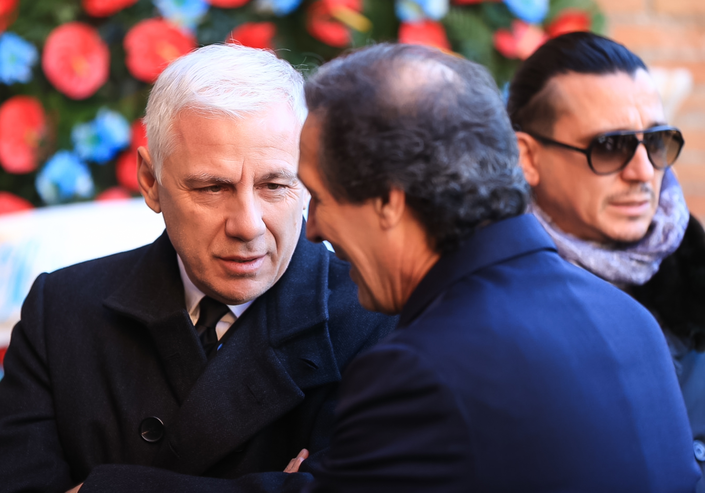 Vladimir Jugovic (L) sahrana Sinisa Mihajlovic on December 19, 2022 in Roma, Italy. (Photo by Vincenzo Bellini /Starsport.rs ©)