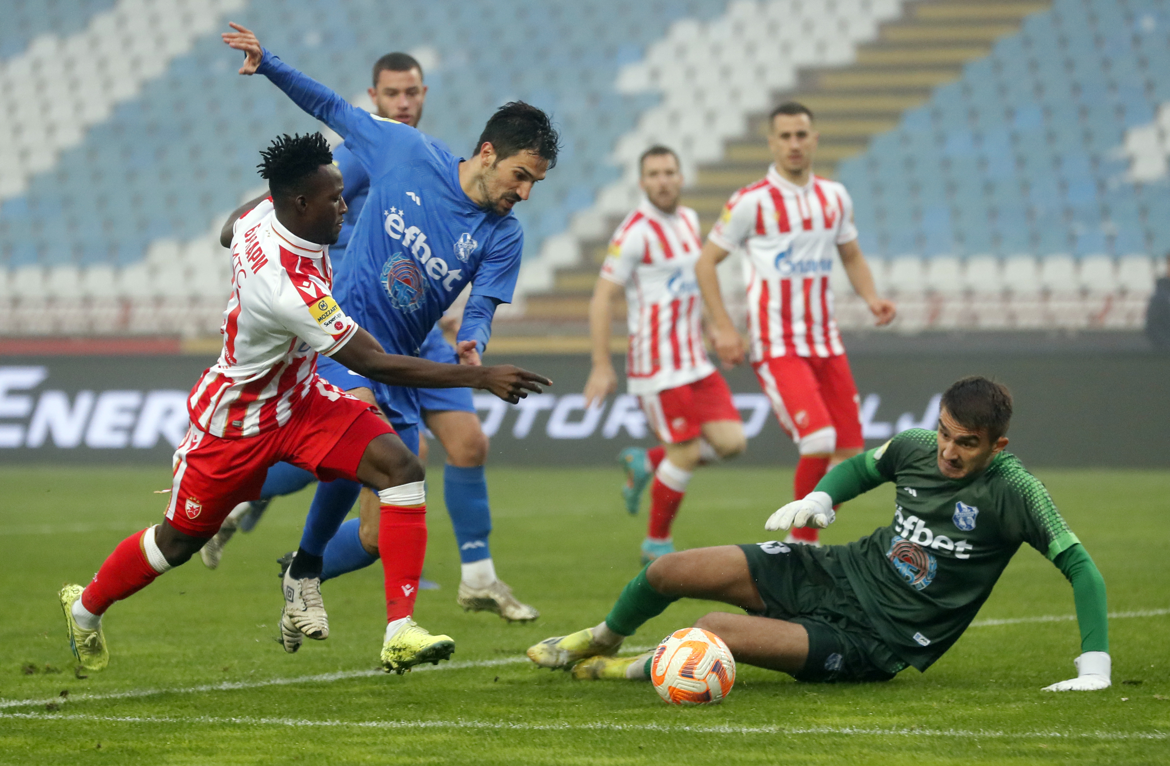 Osman Bukari Crvena Zvezda - Mladost Lucani Superliga Srbije, Super, Liga, Beograd, Srbija, 6.11.2022. Novembar 6. photo: Pedja Milosavljevic/STARSPORT