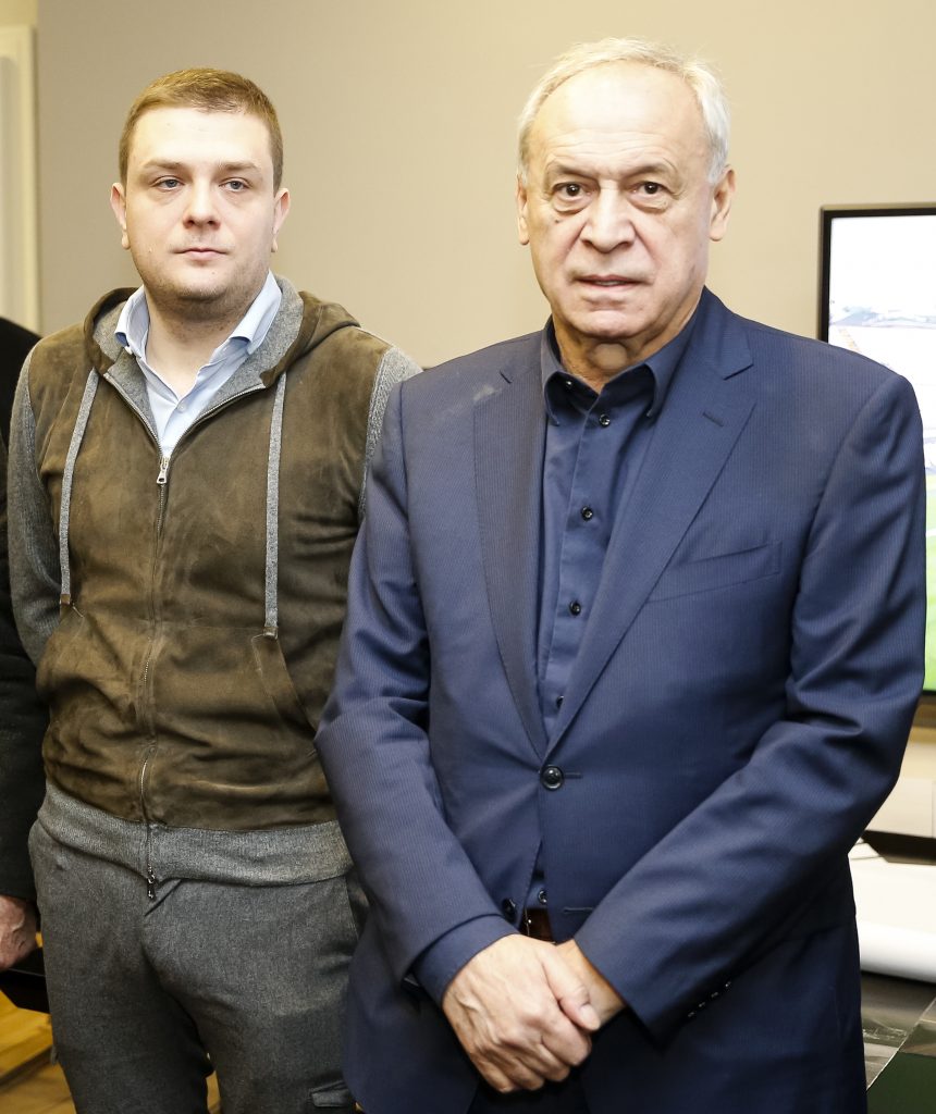 FK Partizan-Kalendar Promocija
Milos Vazura and Milorad Vucelic (R)
Beograd, 27.12.2018.
foto: Srdjan Stevanovic/Starsportphoto ©