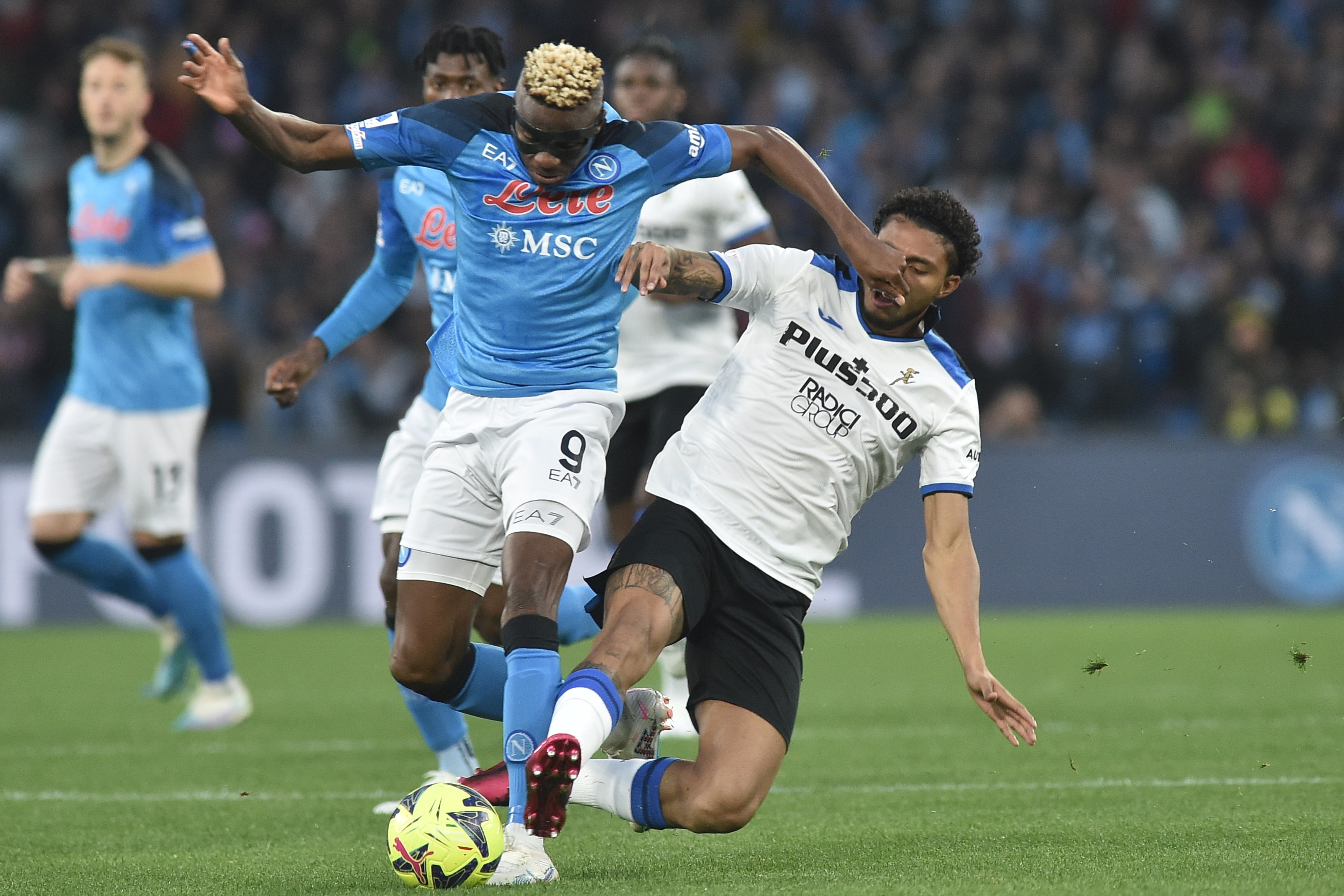 italian soccer Serie A match - SSC Napoli vs Atalanta BC, Naples, Italy