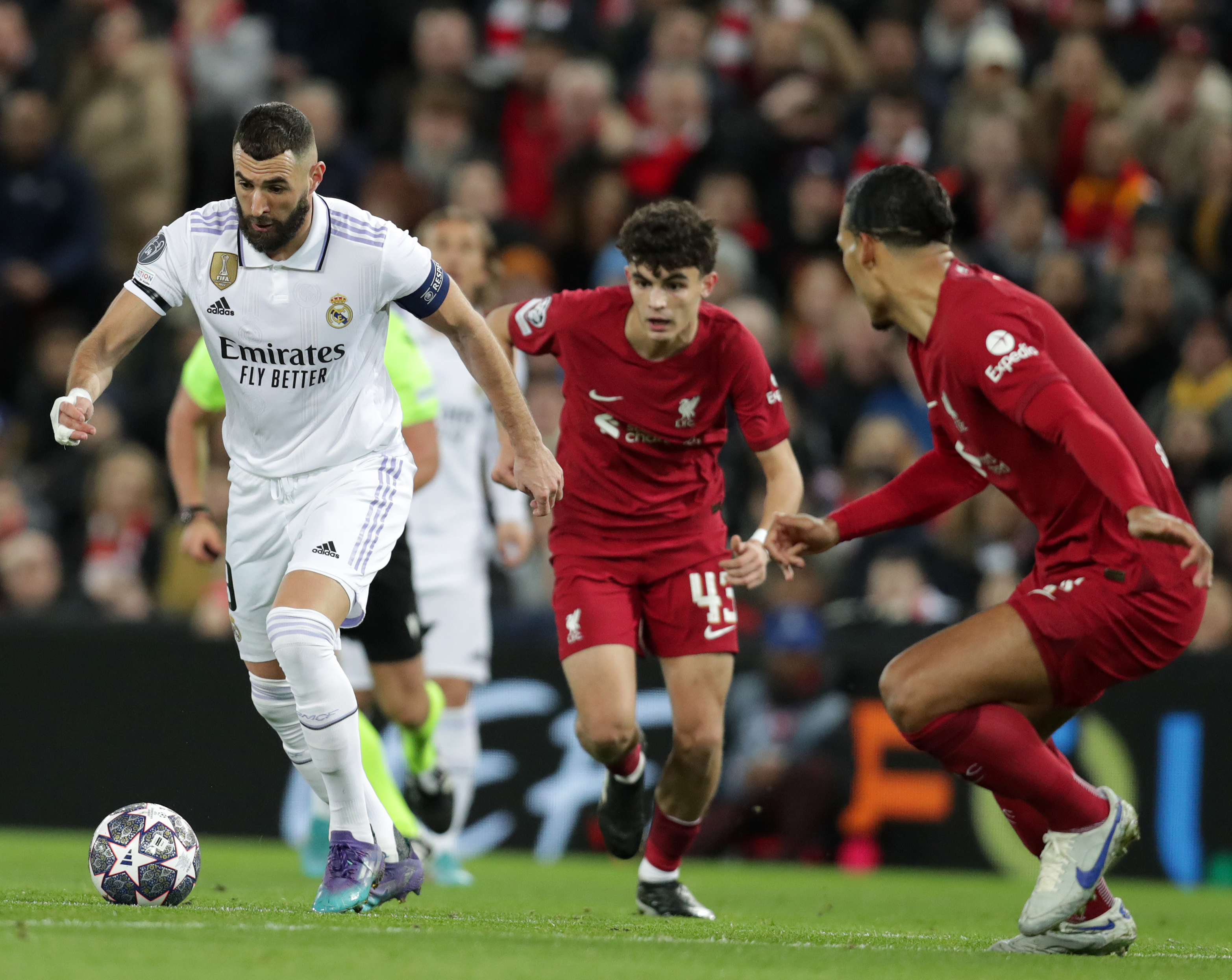 2023 Champions League Football  Liverpool v Real Madrid Feb 21st