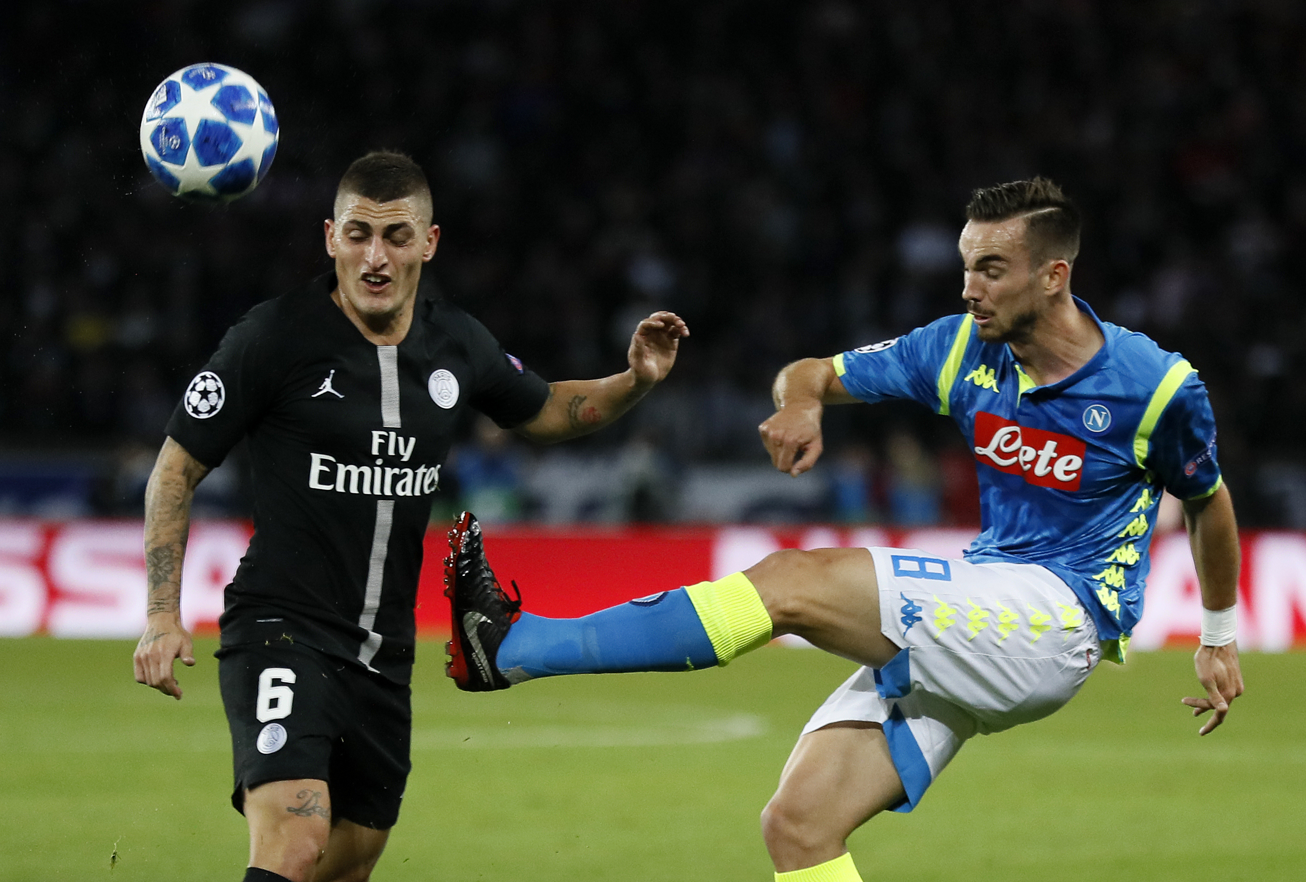 Paris Saint Germain vs SSC Napoli