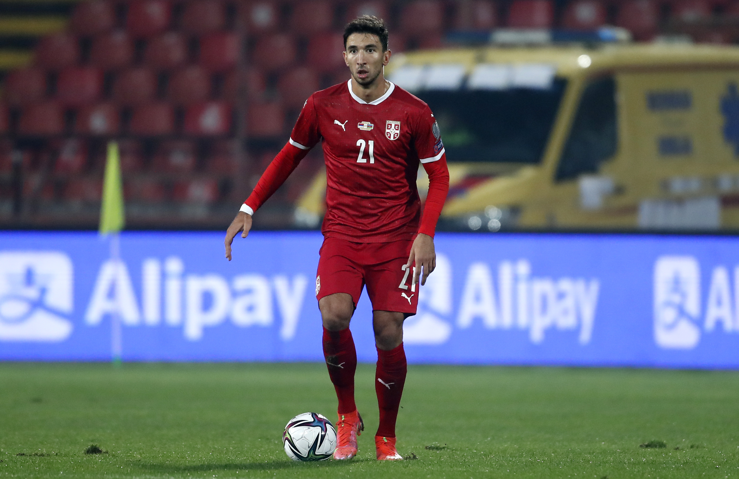 Srbija - Azerbejdzan, FIFA World Cup 2022, Qualifying Round 12.10.2021. Beograd, Srbija