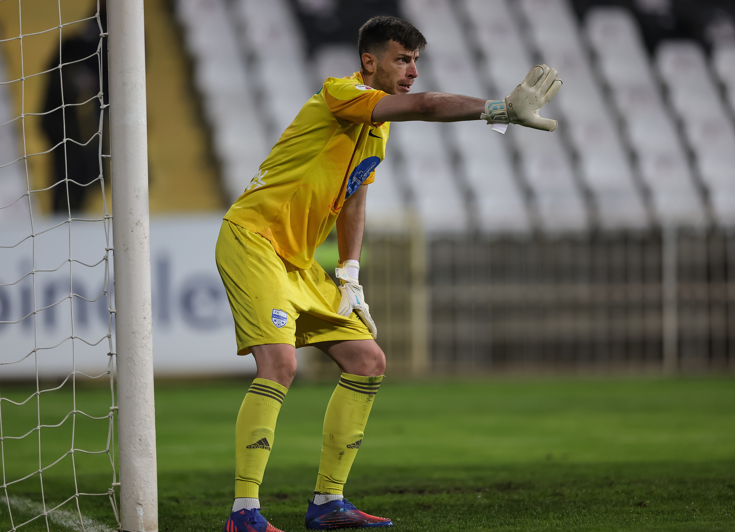 goalkeeper Filip Kljajic  during the Mozzart Super Liga 2022/2023 match Cukaricki and Novi Pazar at stadium FK Cukaricki on October  29, 2022 in Belgrade, Serbia. (Photo by Srdjan Stevanovic/Starsport.rs ©)