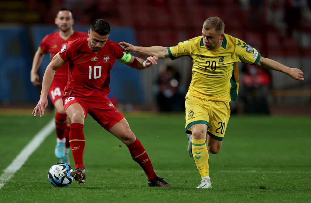 Srbija Litvanija, fudbal Foto: Pedja Milosavljevic/STARSPORT