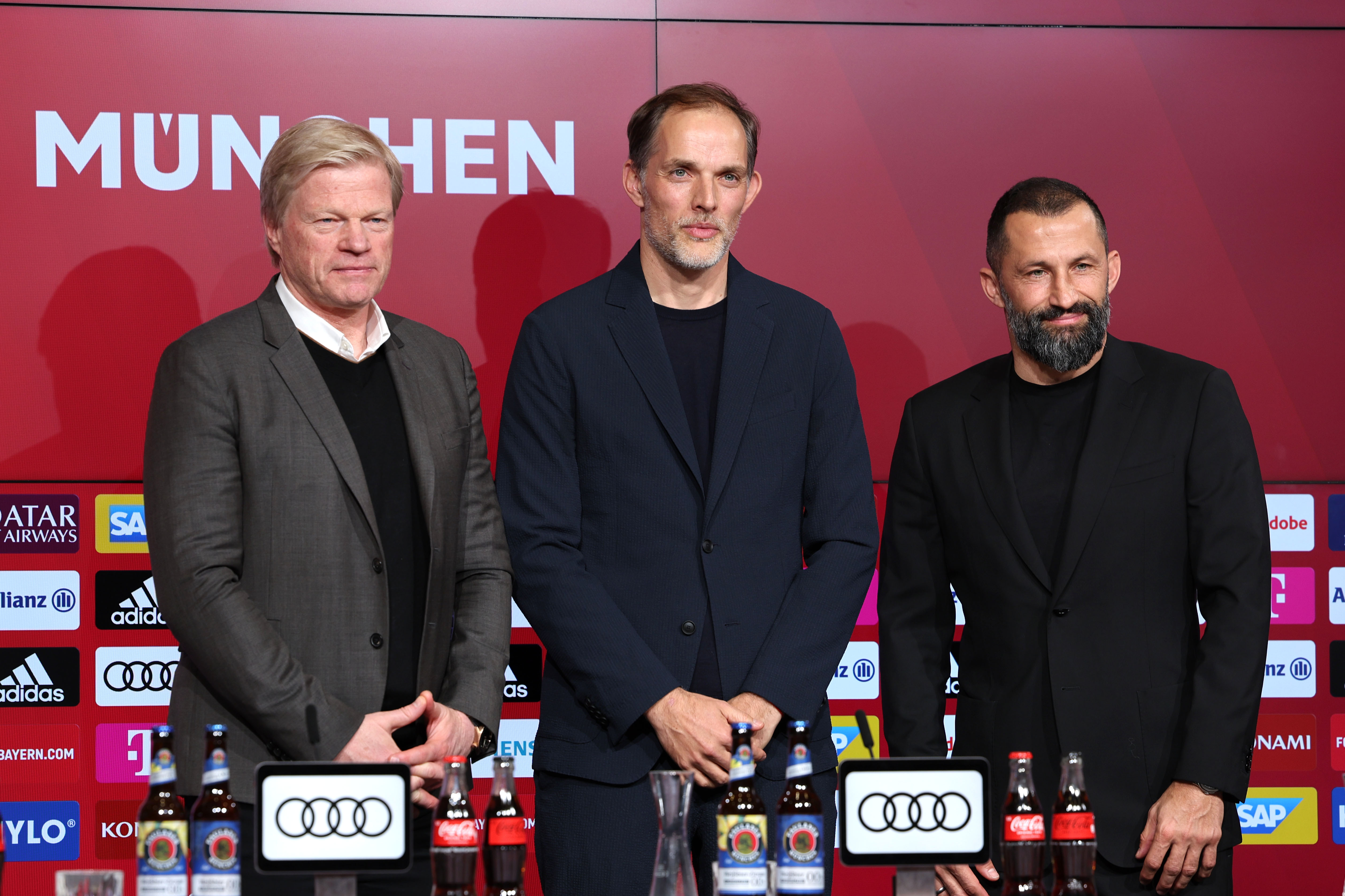 Press conference of new Bayern Munich coach