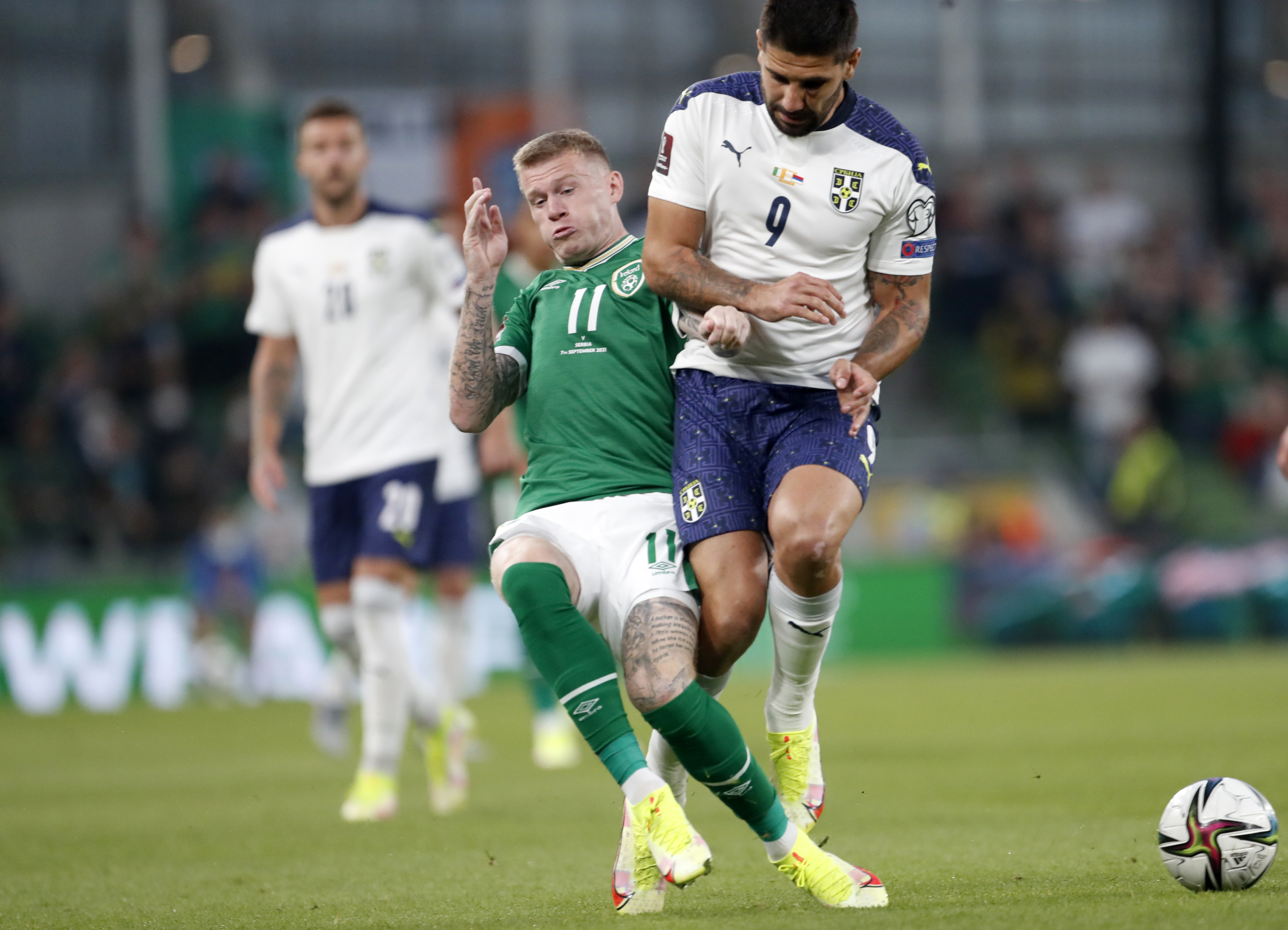 Ireland Republic of Ireland Serbia WCup 2022 Soccer