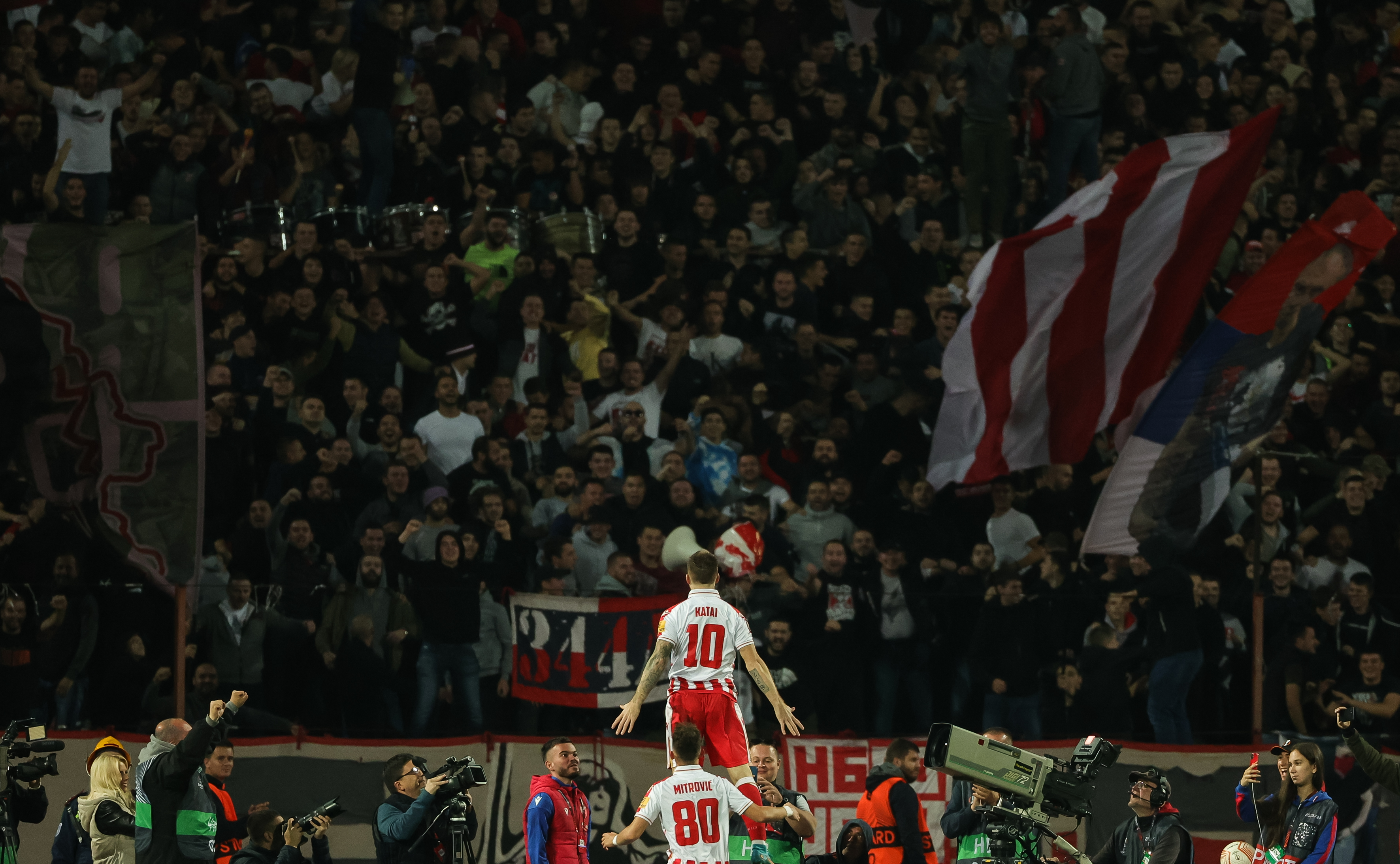 Crvena Zvezda v Ferencvarosi TC: Group H - UEFA Europa League