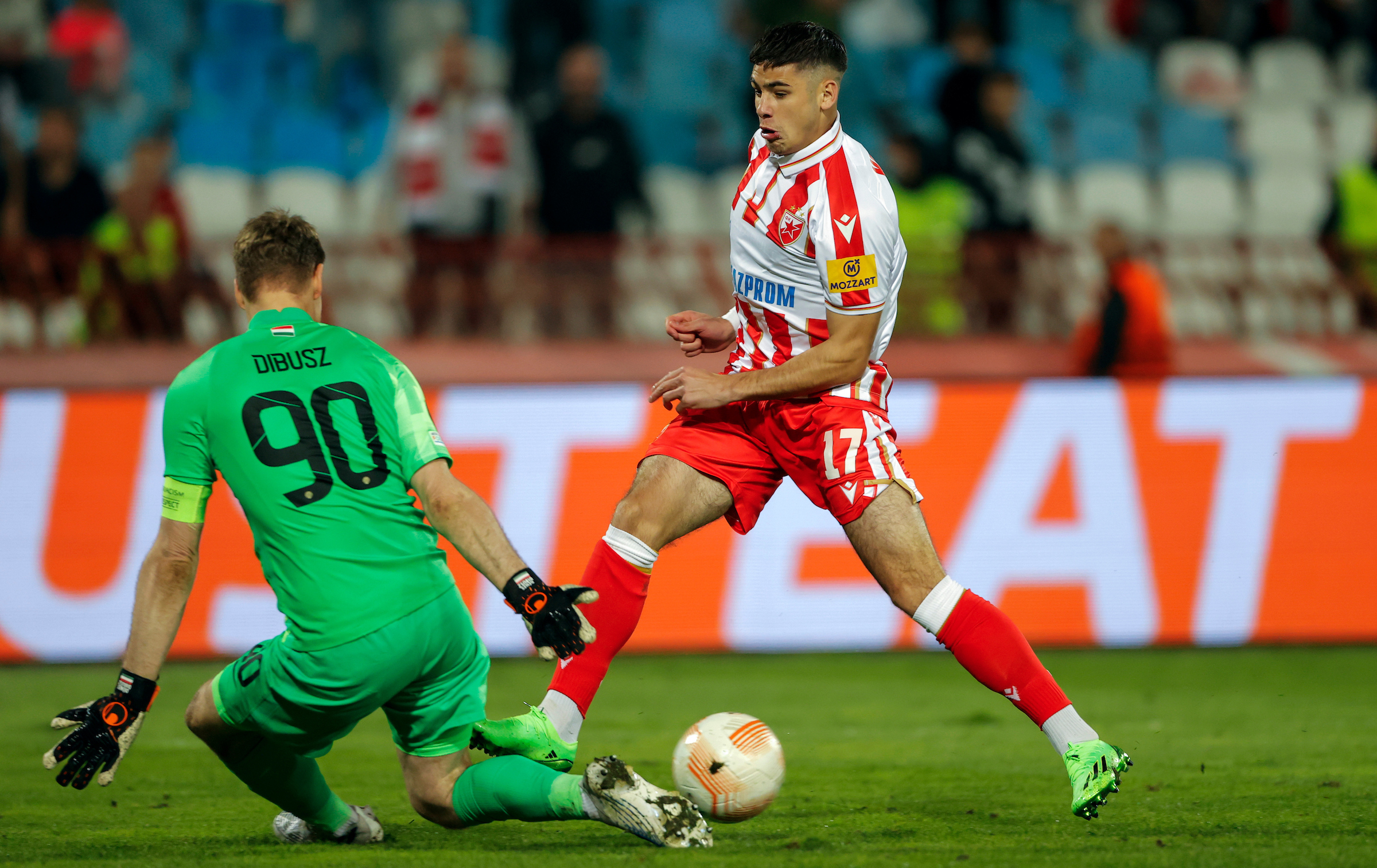Crvena Zvezda v Ferencvaros, UEFA Europa League