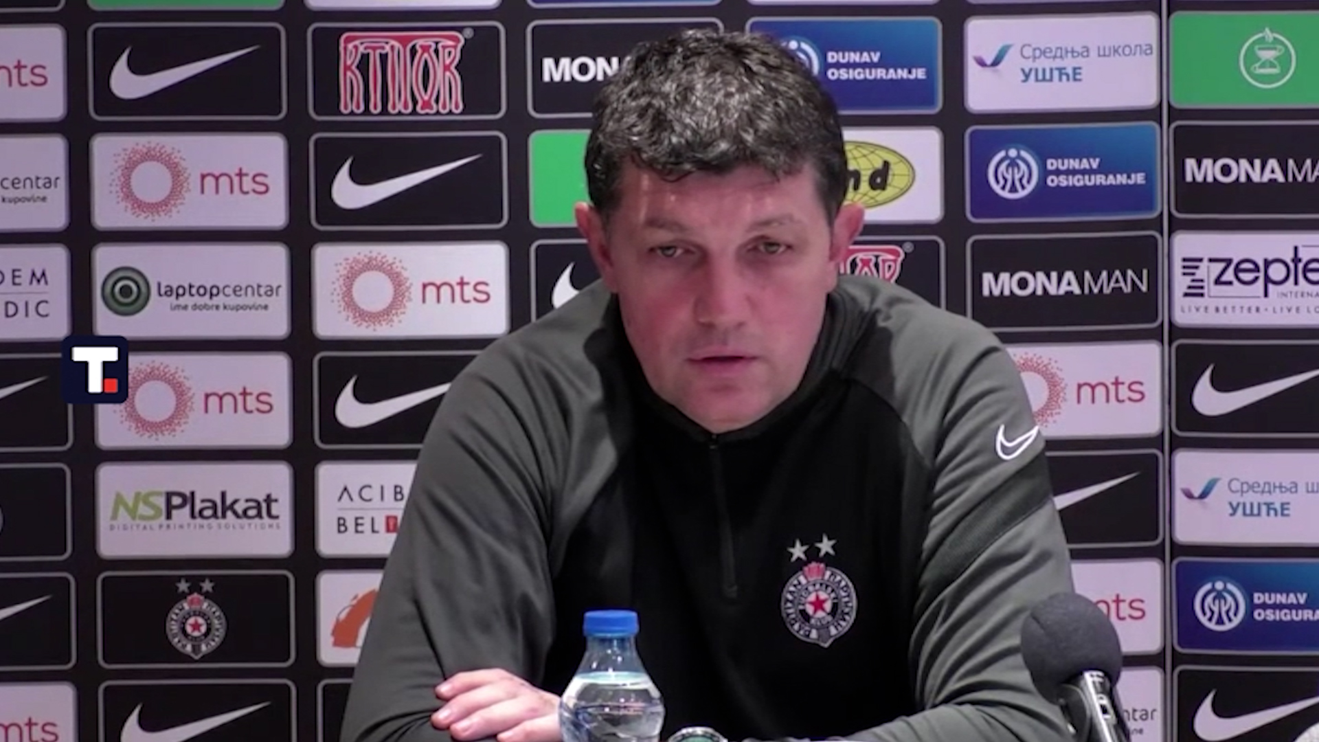 Gordan Petrić, trener FK Partizan Nismo se odrekli titule