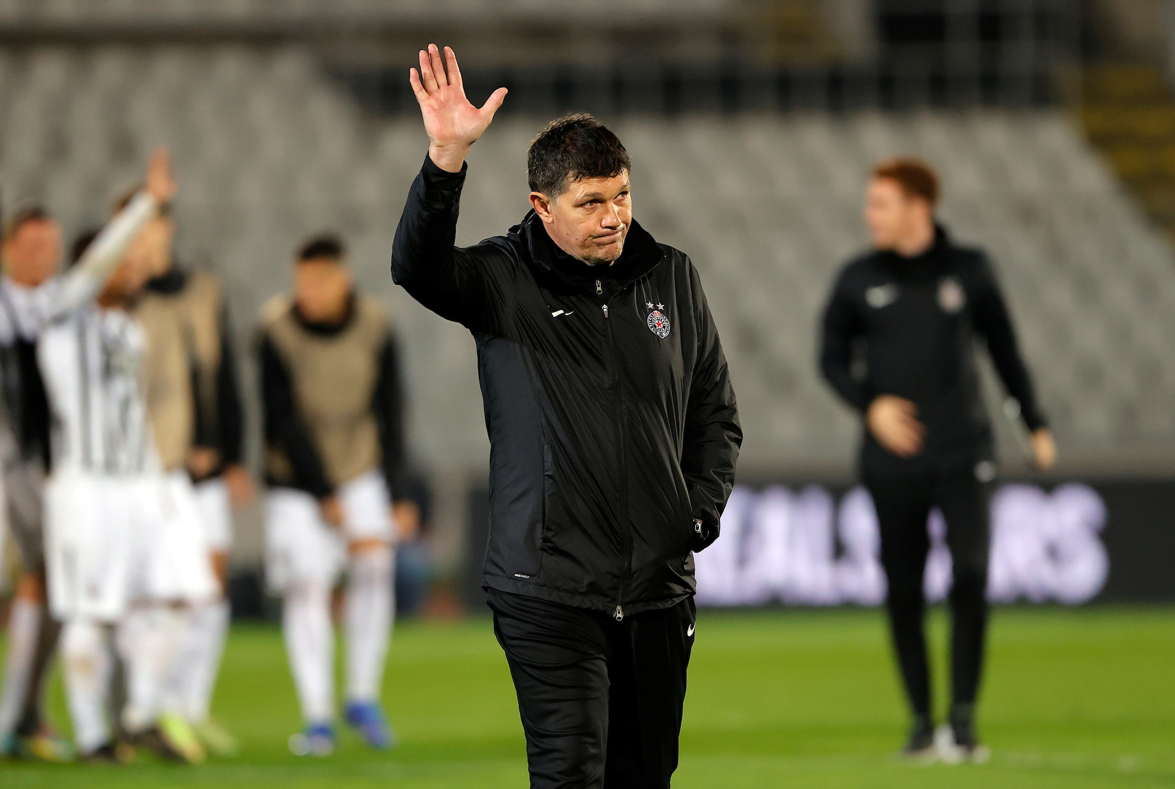 Gordan Petric  Europa Conference League, group D football match between Partizan and Koln 13.10.2022.  photo: Pedja Milosavljevic / STARSPORT