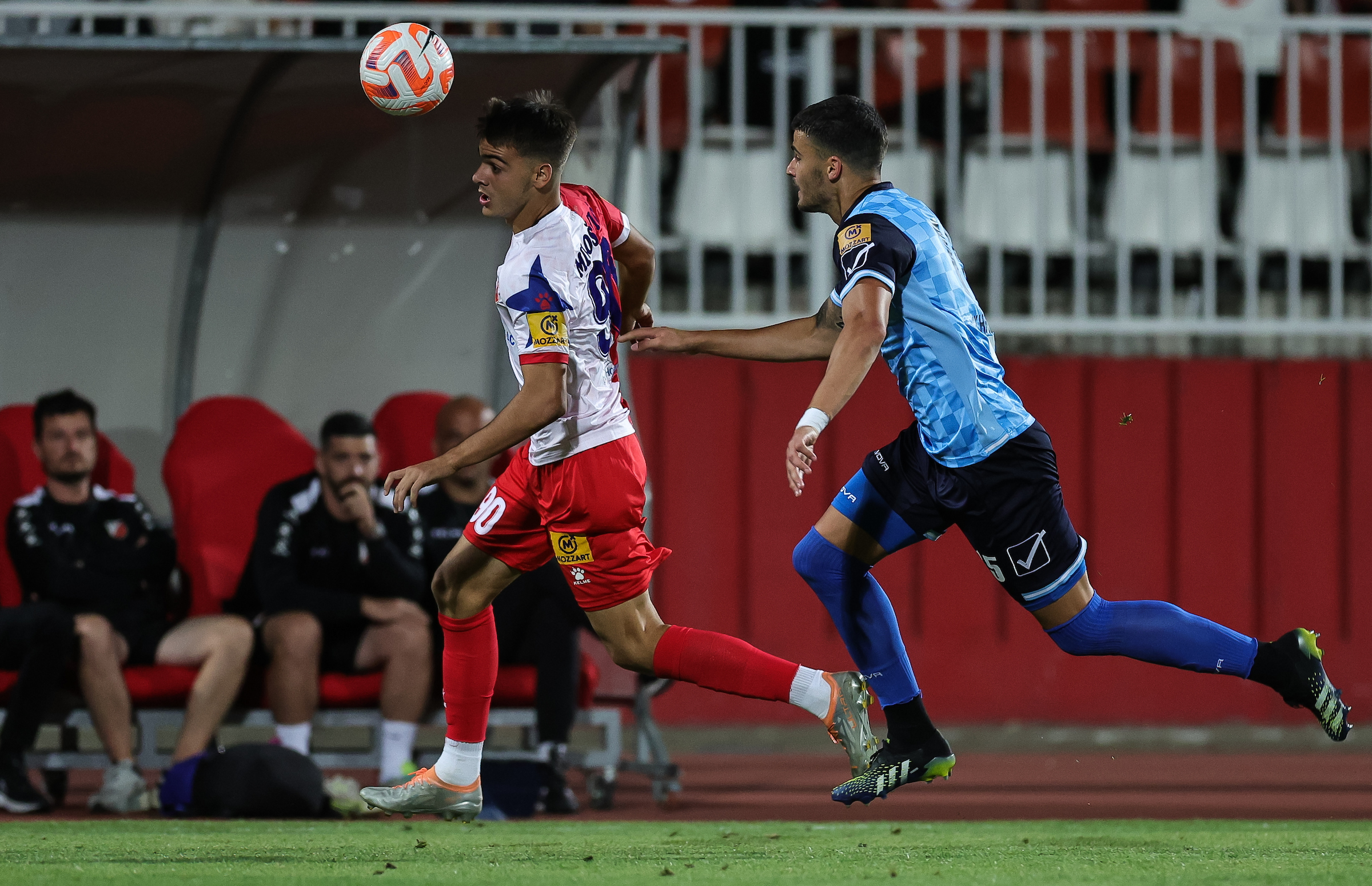 Jovan Milosevic (L)
Fudbal-Vojvodina v Napredak-Mozzart Super League Season 2022/2023
Novi Sad, 10.07.2022.
foto: Srdjan Stevanovic/Starsport.rs ©