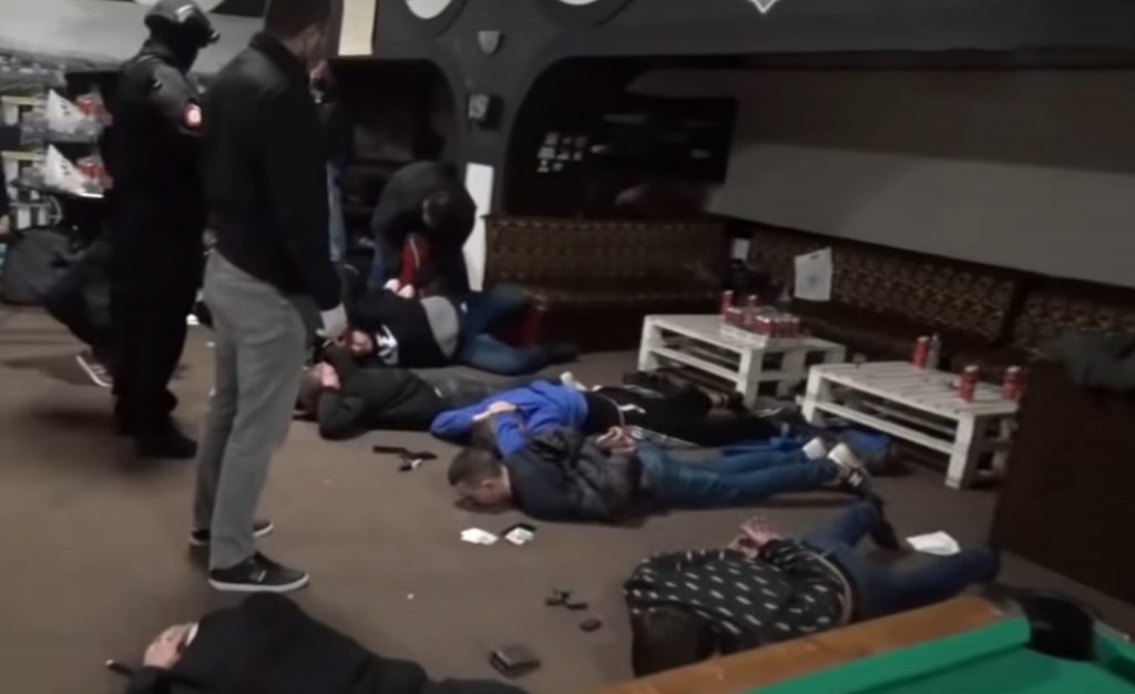 Bunker, stadion Partizan, Velja Nevolja, Veljko Belivuk, bunker na Partizanovom stadionu Foto: MUP