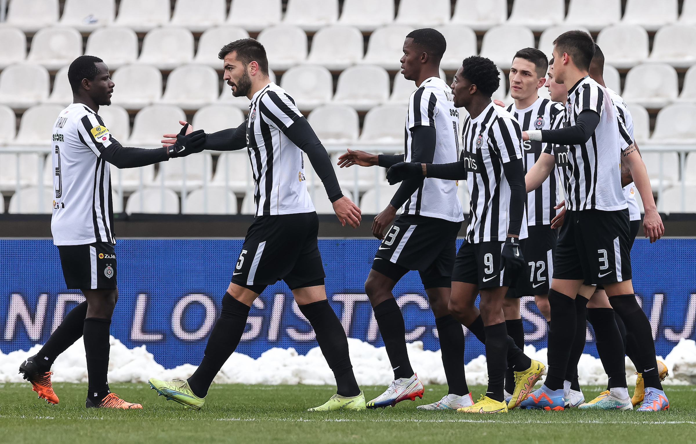 Partizan v Radnicki 1923 Kragujevac - Mozzart Super League Season 2022/2023