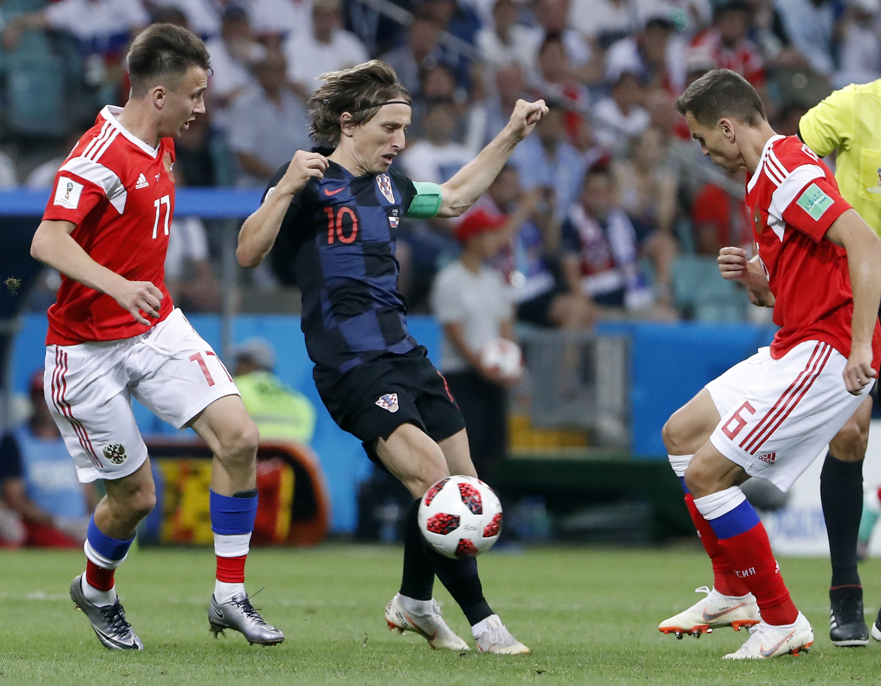 Quarter Final Russia vs Croatia