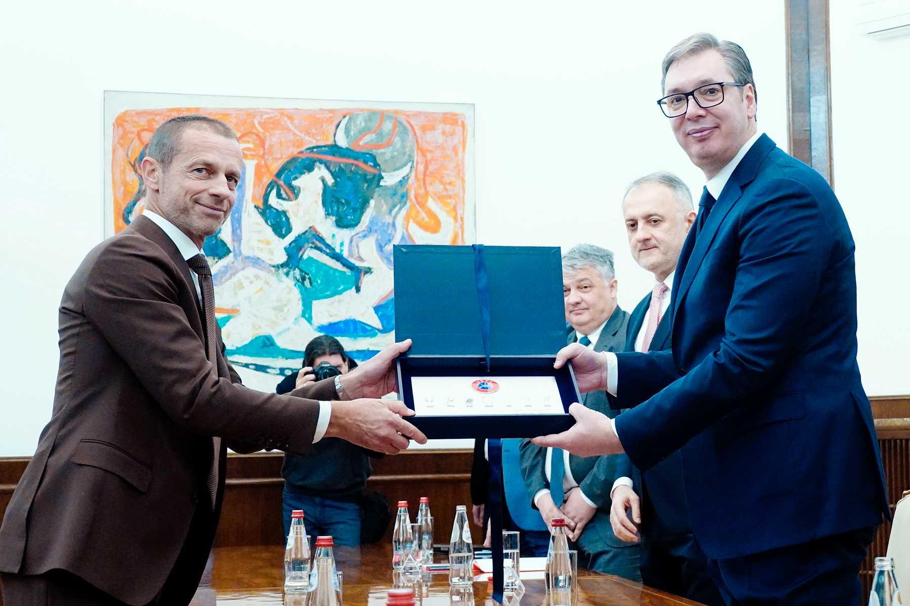 ALEKSANDAR ČEFERIN, ALEKSANDAR VUČIĆ, ZORAN GAJIĆ, VLADIMIR LUČIĆ