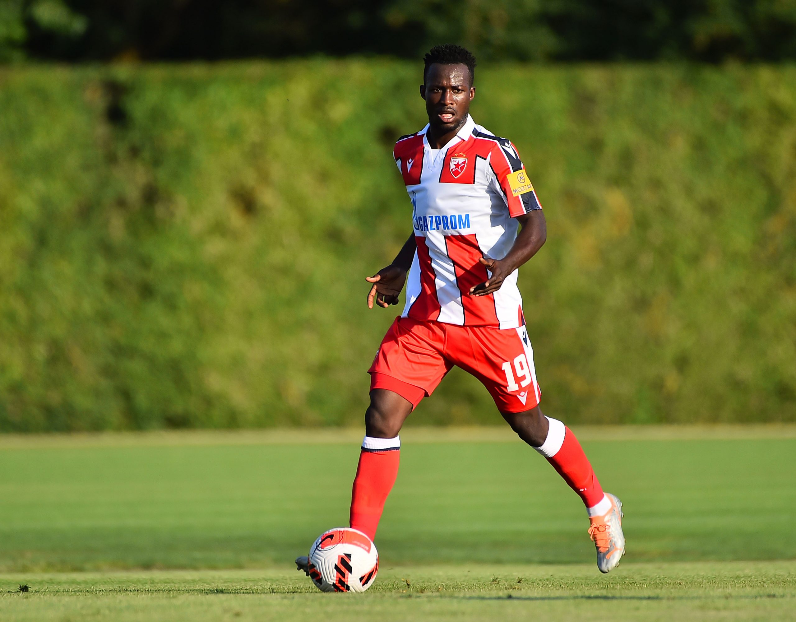 Osman Bukari Crvena Zvezda - Kopar pripremna utakmica 27.6.2022.  photo: Pedja Milosavljevic/STARSPORT