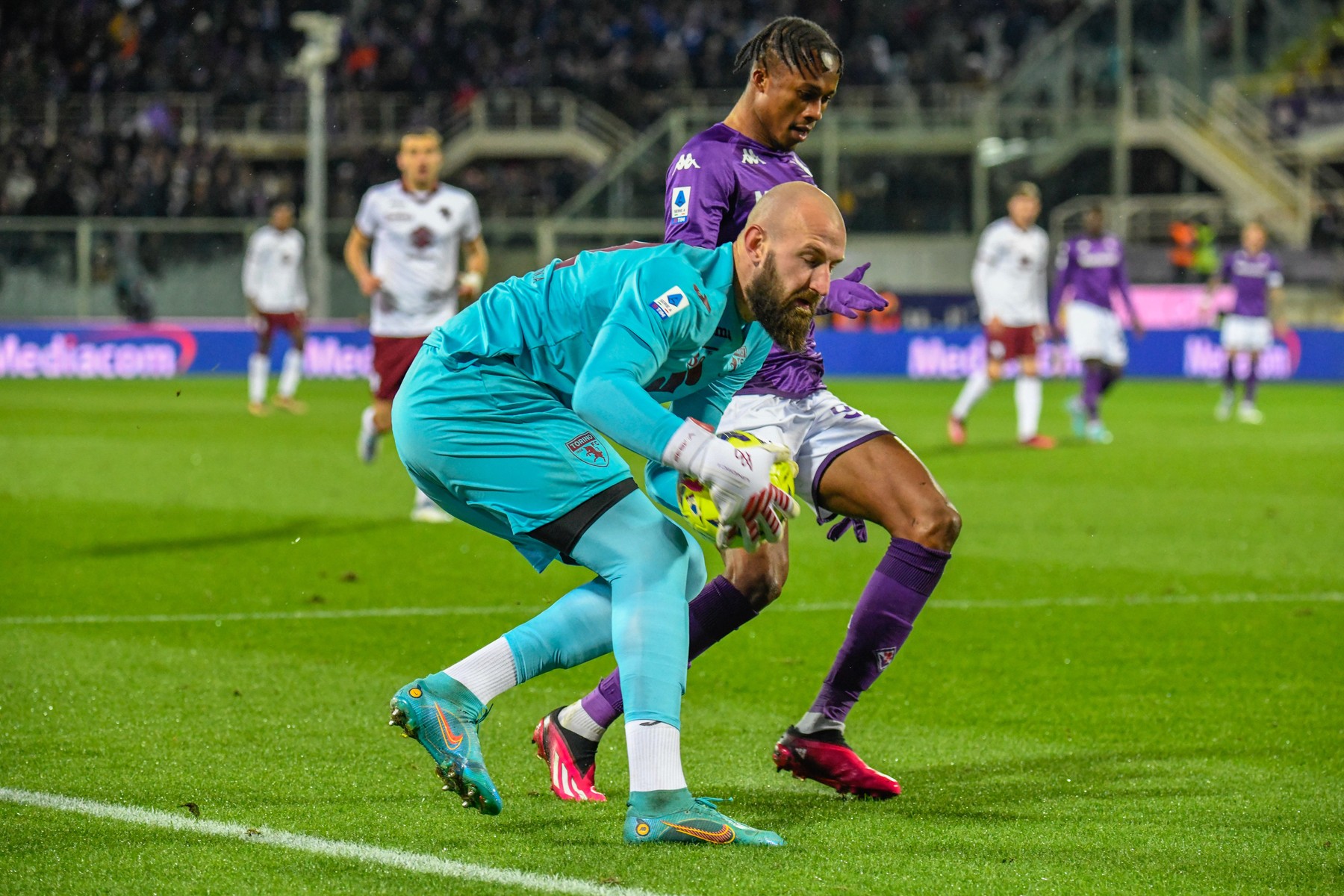 italian soccer Serie A match - ACF Fiorentina vs Torino FC