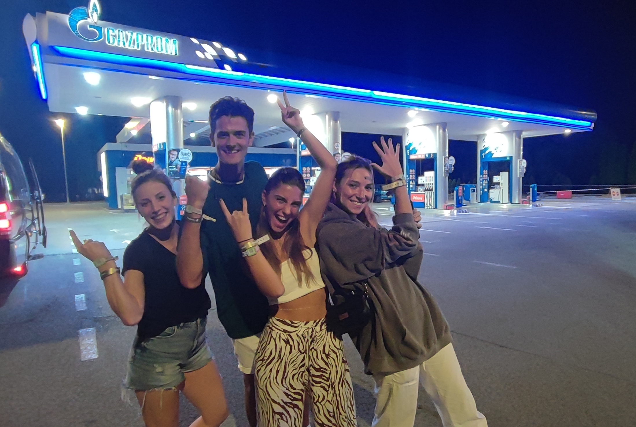 Nevena Blanuša, Vladimir Govedarica, Nađa Erić i Tena Tomljanović, Survivor ekipa, Lovefest, Love Fest  Foto: Nova.rs