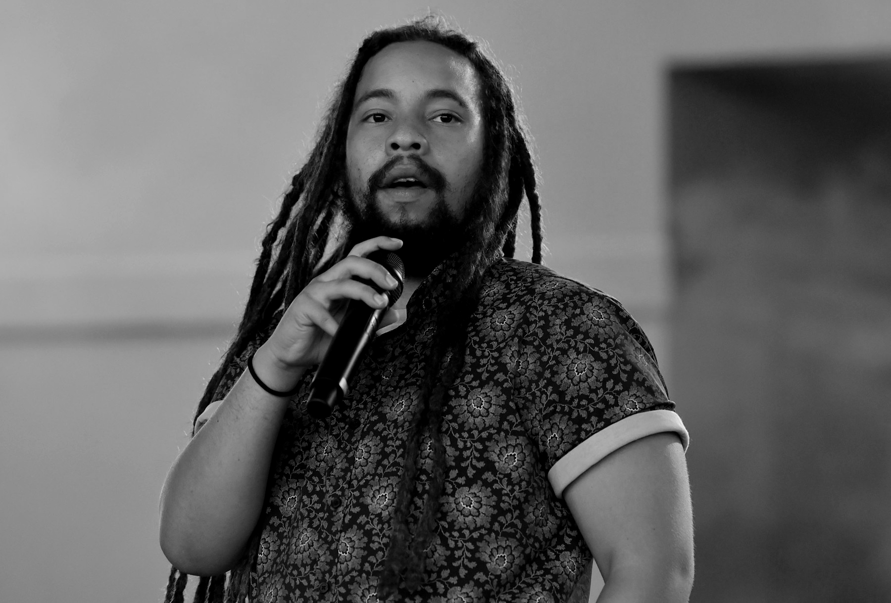 JO MERSA MARLEY brings the reggae to the oceanfront at Neptunes Park on 31st street in Virginia Beach, Virginia on 6 August 2019.