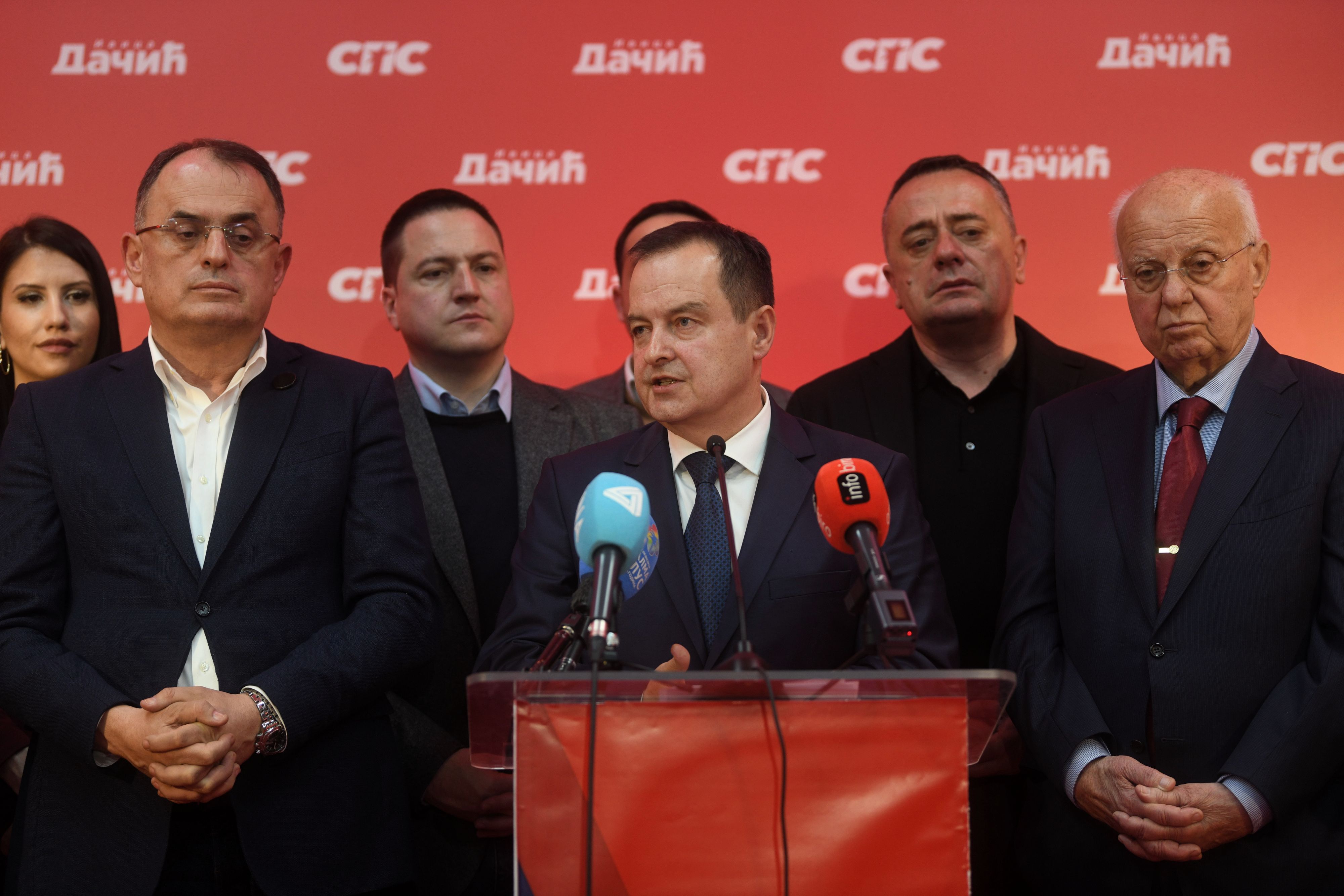 Ivica Dačić  Beograd 03. april 2022. Lokalni beogradski, parlamentarni i predsednicki izbori u Srbiji, izborni stab SPS Foto: Filip Krainčanić/Nova.rs