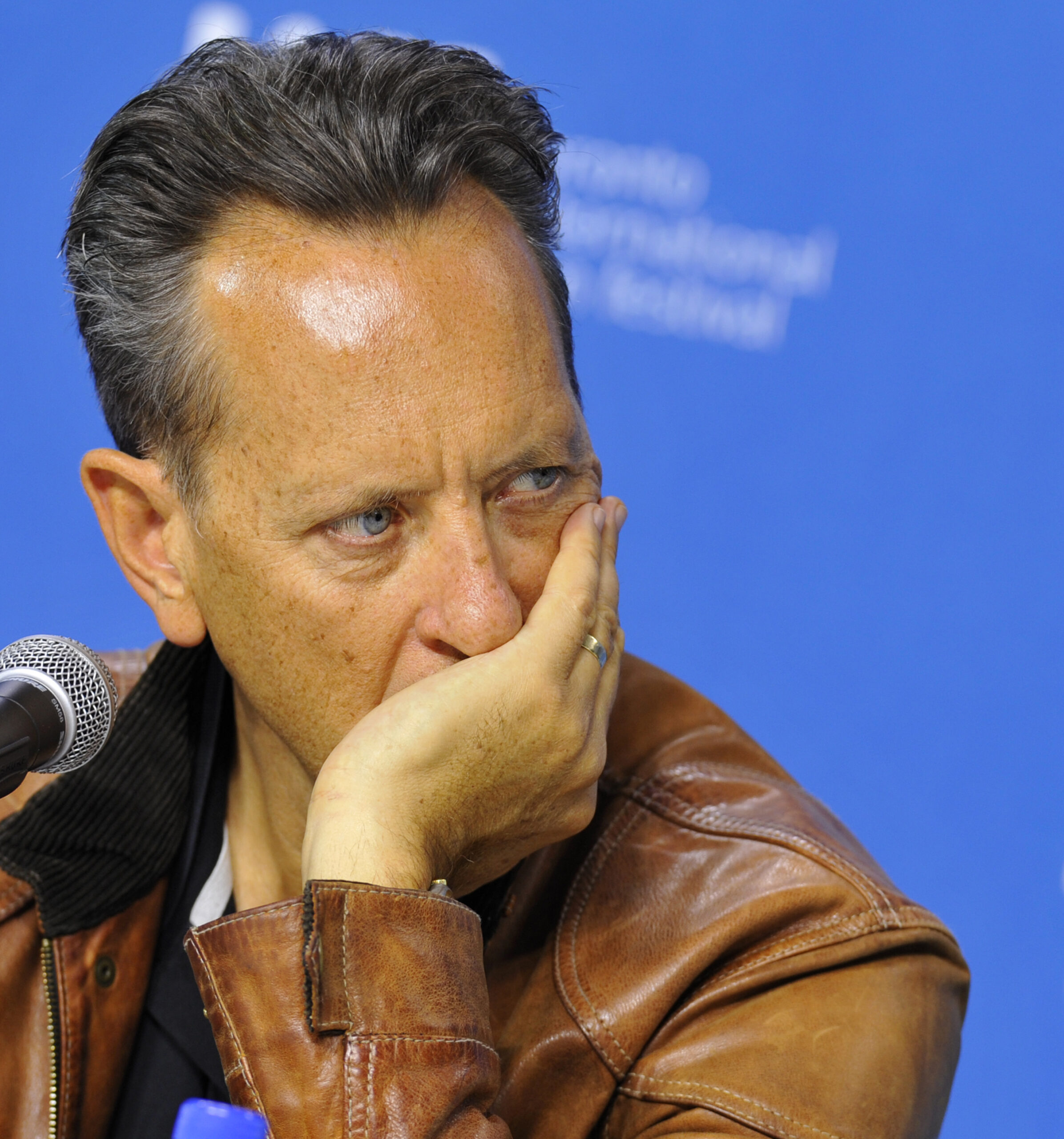 epa03860362 British-Swazi actor and cast member Richard E. Grant attends the press conference for 'Dom Hemingway' during the 38th annual Toronto Film Festival, in Toronto, Canada, 09 September 2013. The festival runs until 15 September.  EPA/WARREN TODA