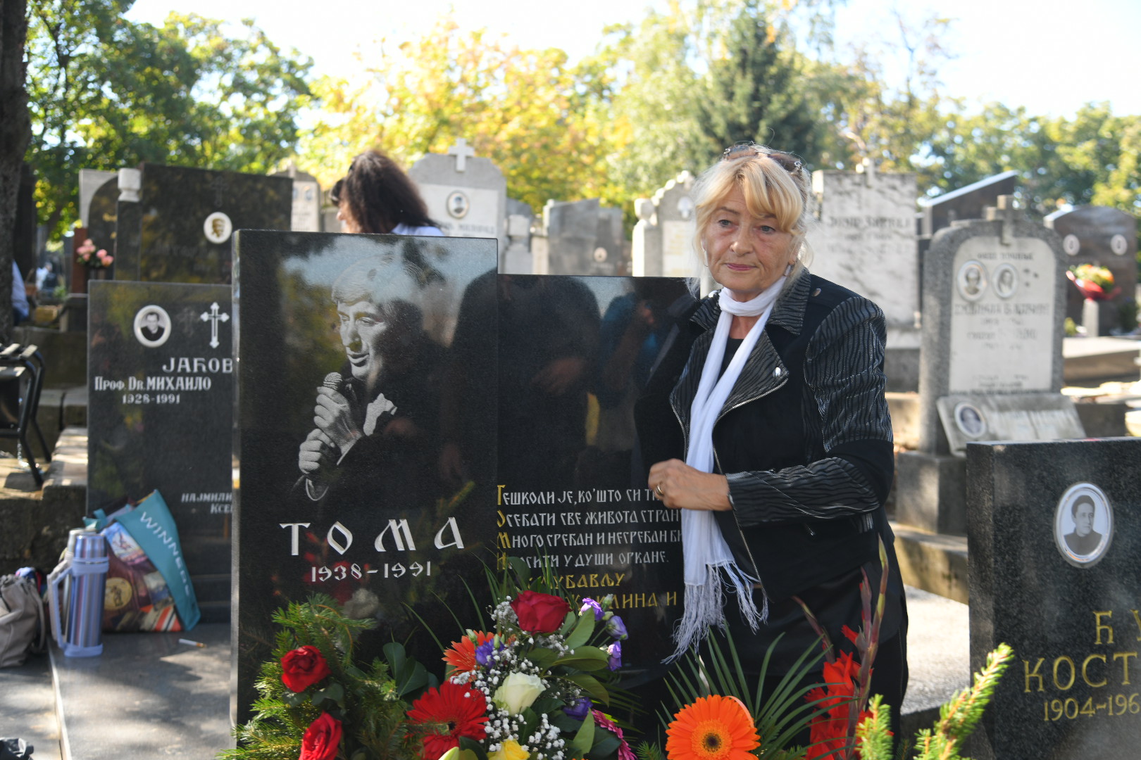 Beograd 30.09.2022. 31 godina od smrti, godisnjica, pomen, Tomi Zdravkovicu, Tome Zdravkovica,  održan na Centralnom groblju,