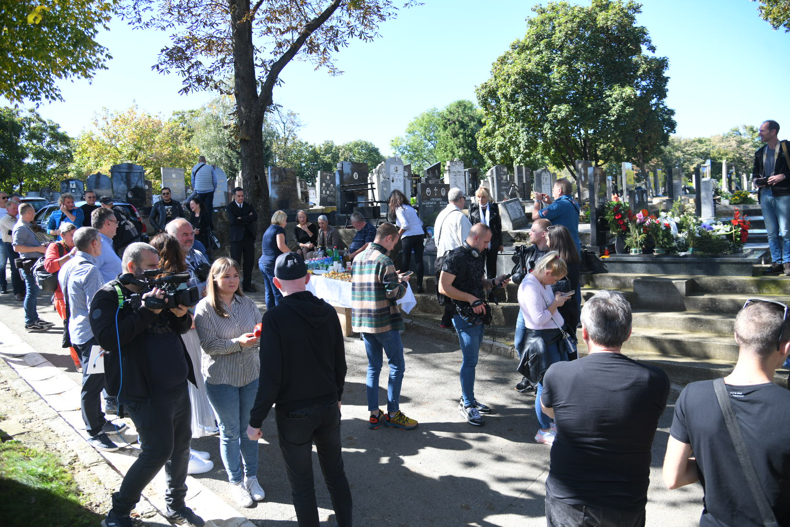 Beograd 30.09.2022. 31 godina od smrti, godisnjica, pomen, Tomi Zdravkovicu, Tome Zdravkovica,  održan na Centralnom groblju,