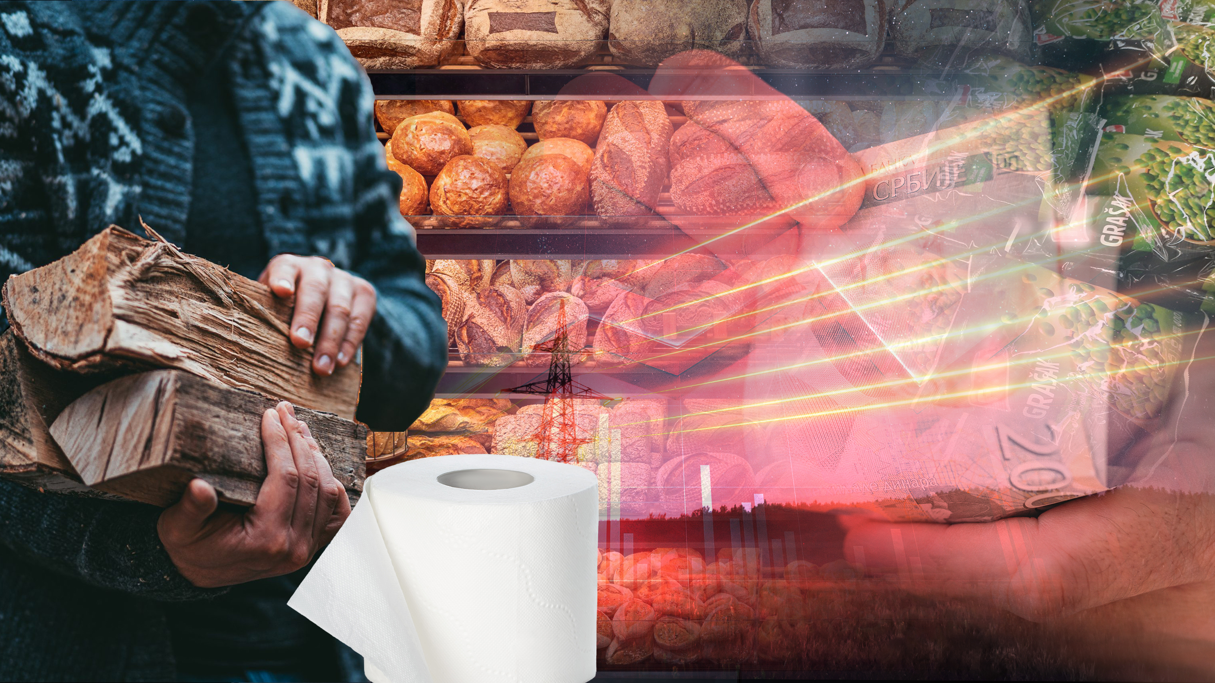 Poskupljenje struje za privredu,S pekarski proizvodi, Toalet papir, ogrev, Zamrznuti proizvodi,