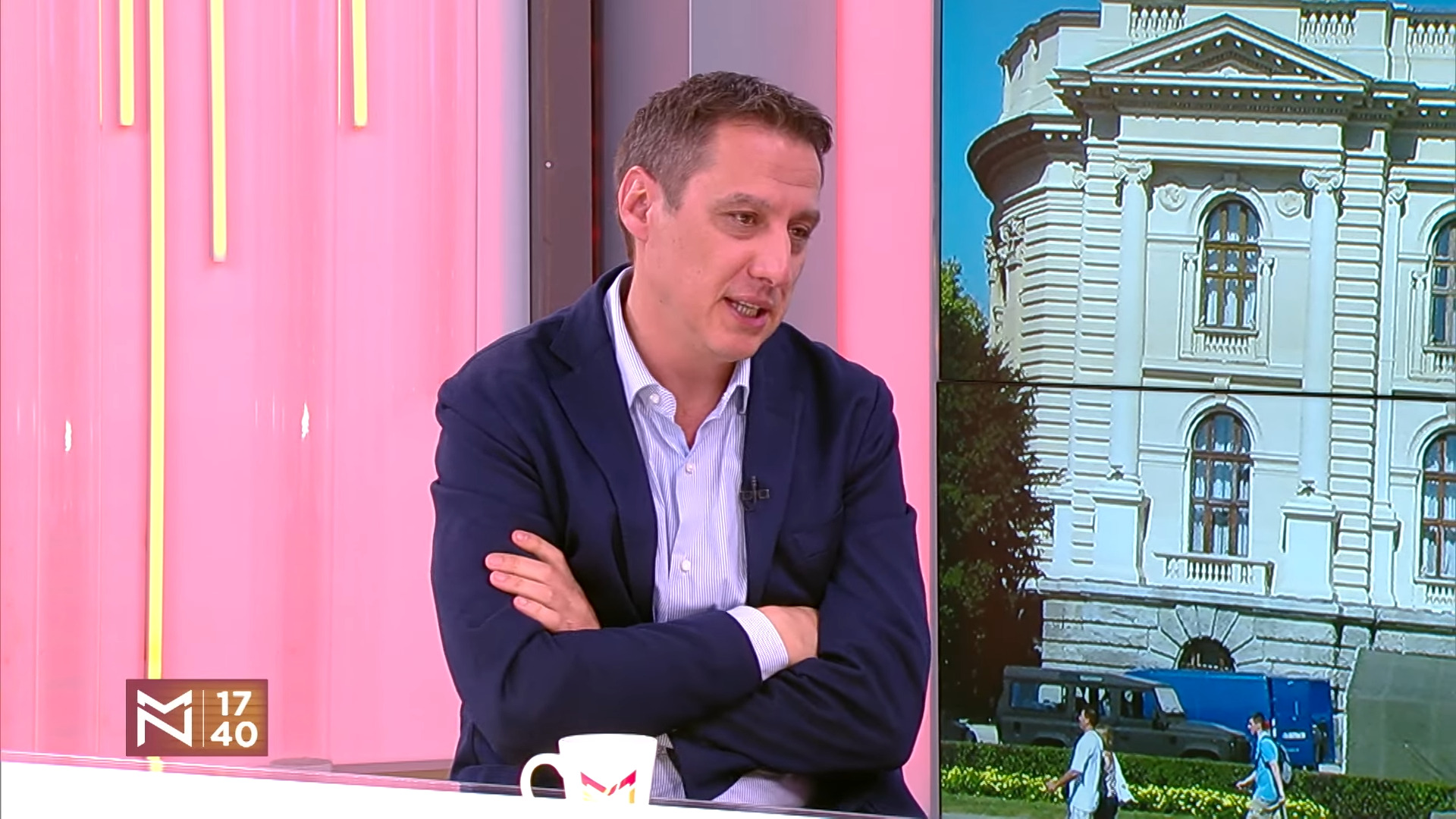 Veljko Lalić, emisija Među nama, Medju nama Foto: Nova S