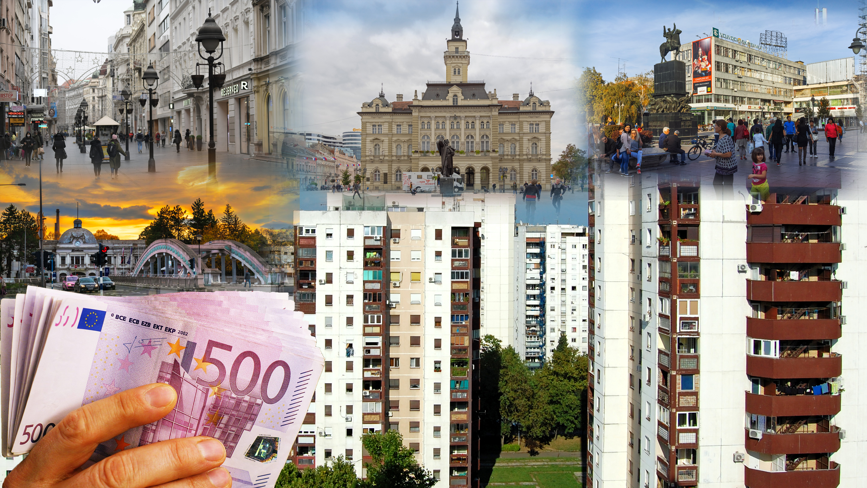 Beograd, Novi Sad, Niš, Kragujevac, stanovi, nekretnine, cena, kombo