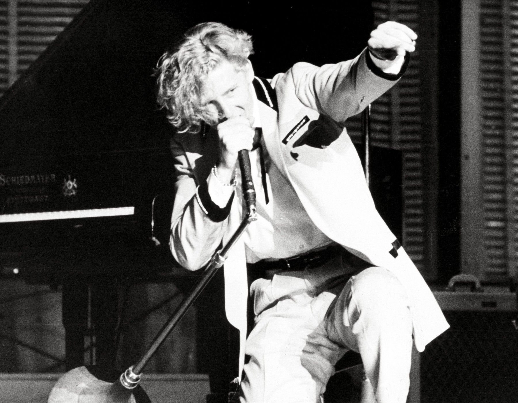 American singer-songwriter and pianist Jerry Lee Lewis. 1958.,Image: 138166143, License: Rights-managed, Restrictions: Rights to be cleared for artworks not in public domain. No model release., Model Release: no, Credit line: Album / Album / Profimedia