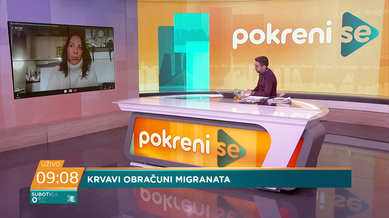 Ana Lalić_ Migrantska kriza u Horgošu